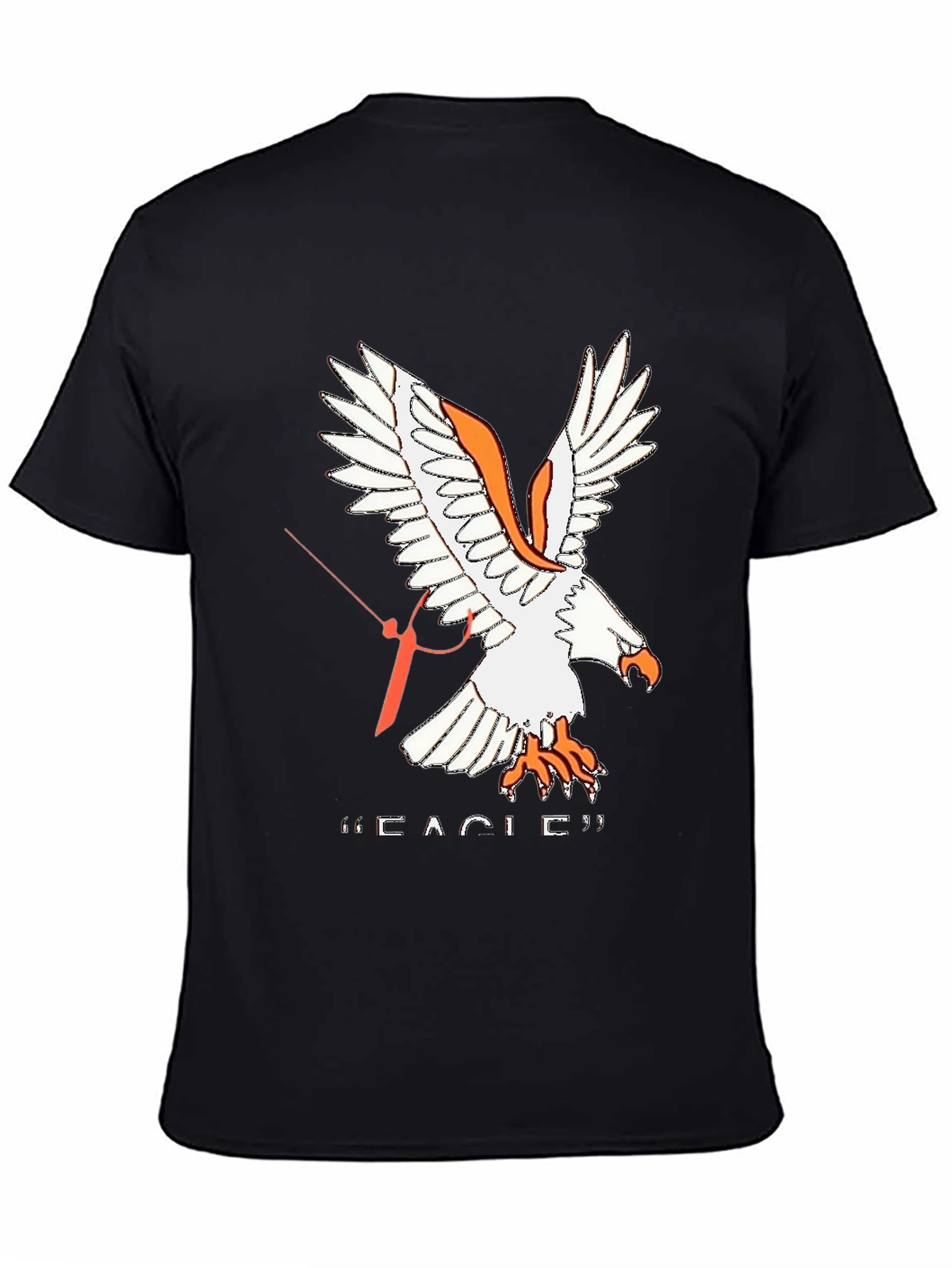 Eagle Graphic T-Shirt - Mens Black Tee