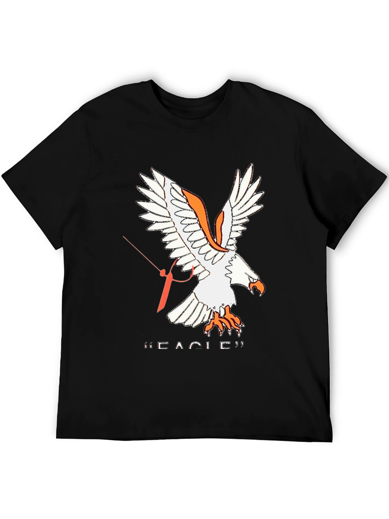 Eagle Graphic T-Shirt - Mens Black Tee