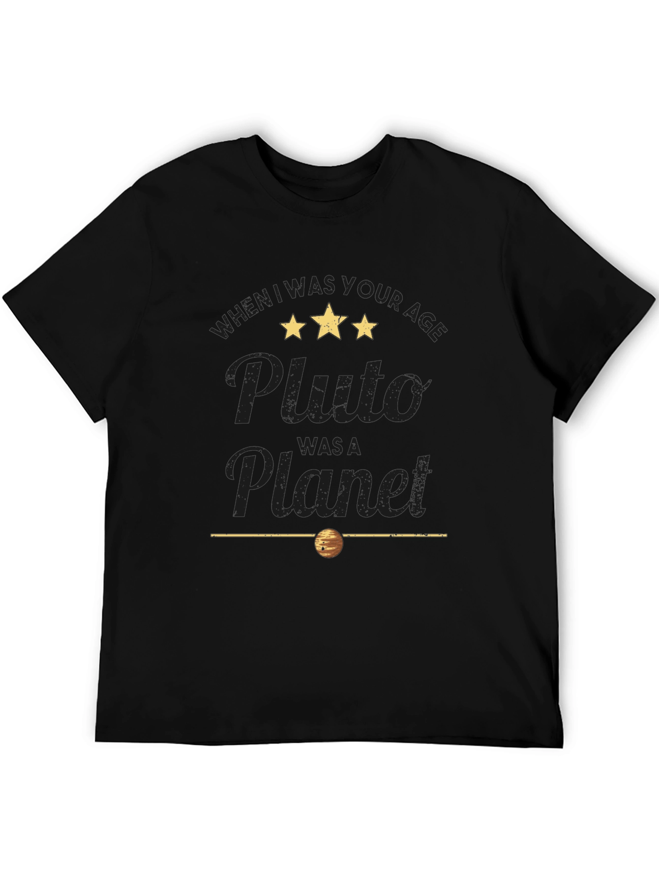 Pluto Was a Planet T-Shirt - Funny Space Tee