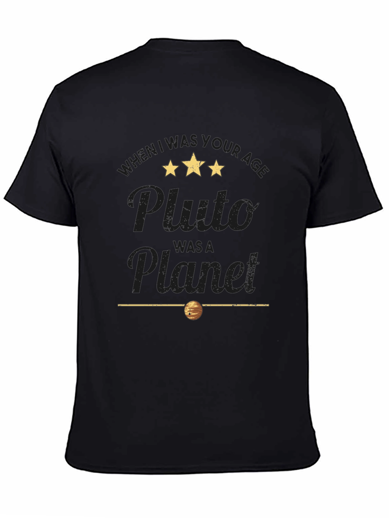 Pluto Was a Planet T-Shirt - Funny Space Tee