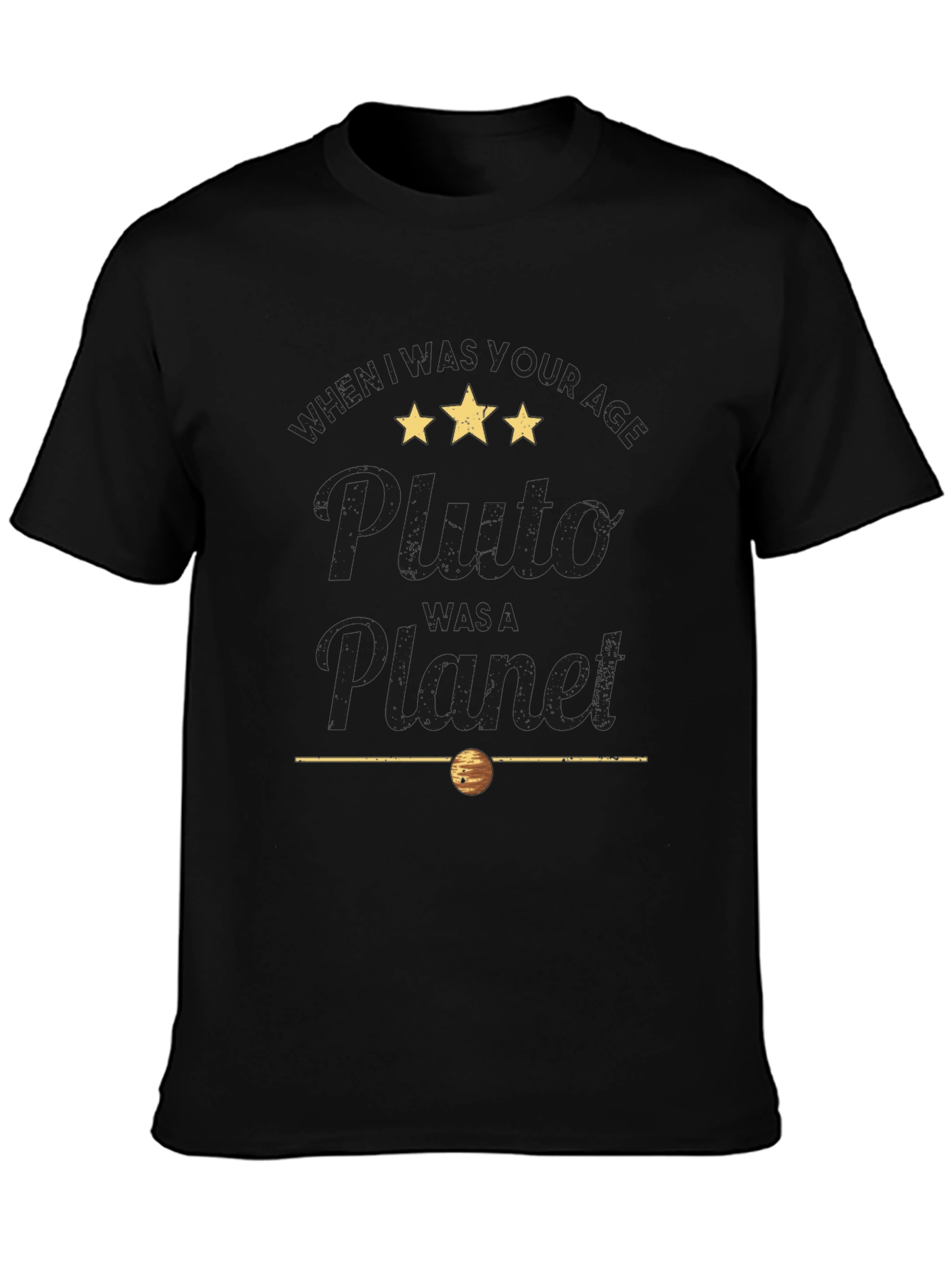 Pluto Was a Planet T-Shirt - Funny Space Tee