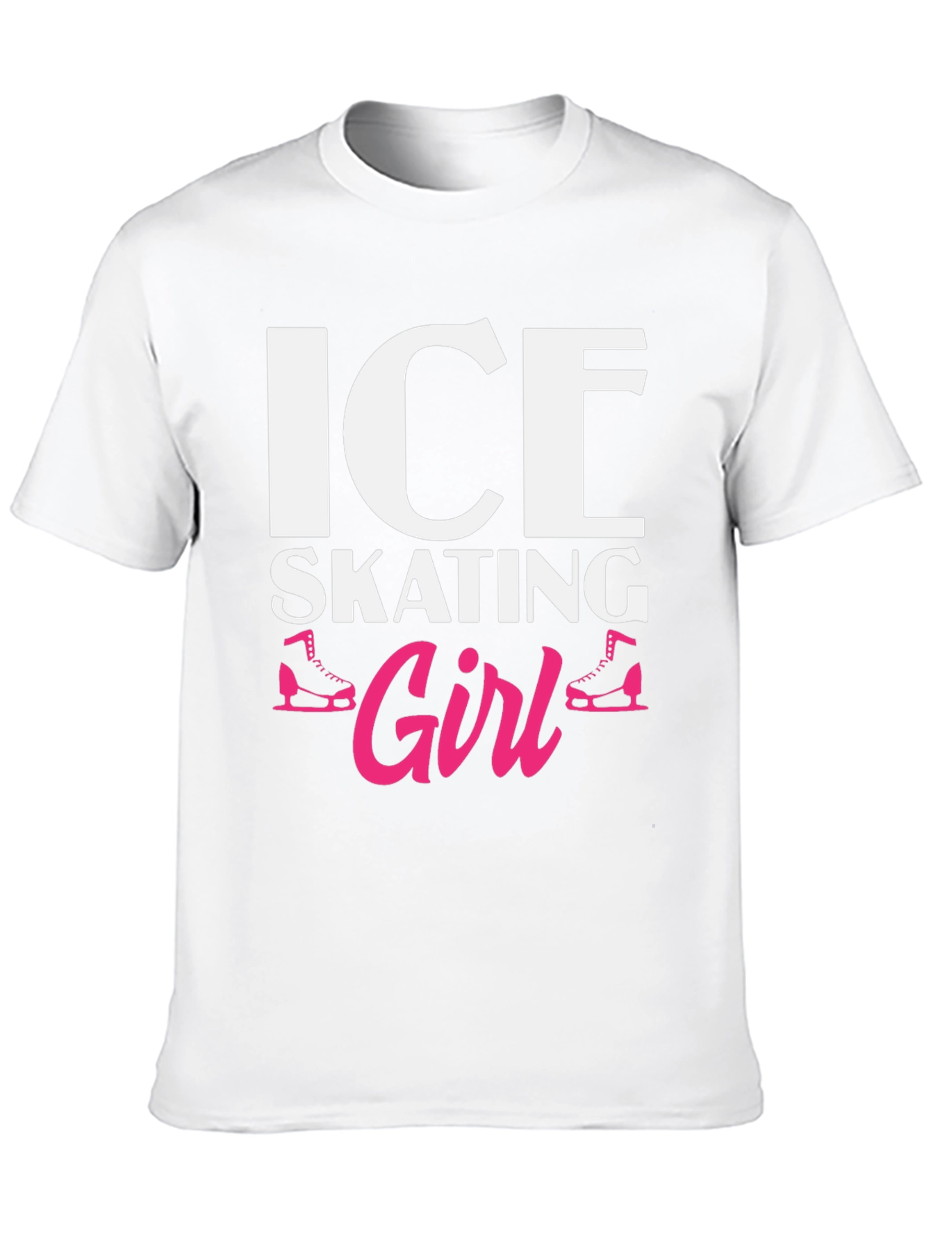 Ice Skating Girl T-Shirt - Novelty Apparel