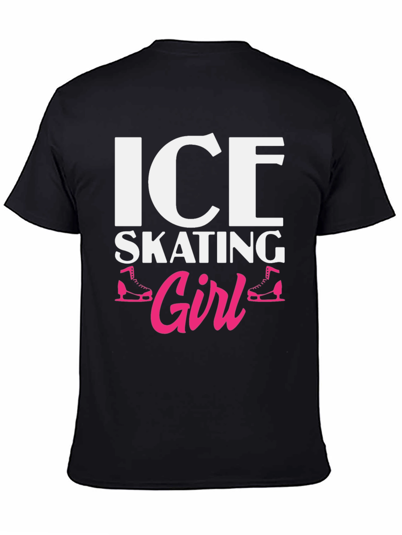 Ice Skating Girl T-Shirt - Novelty Apparel