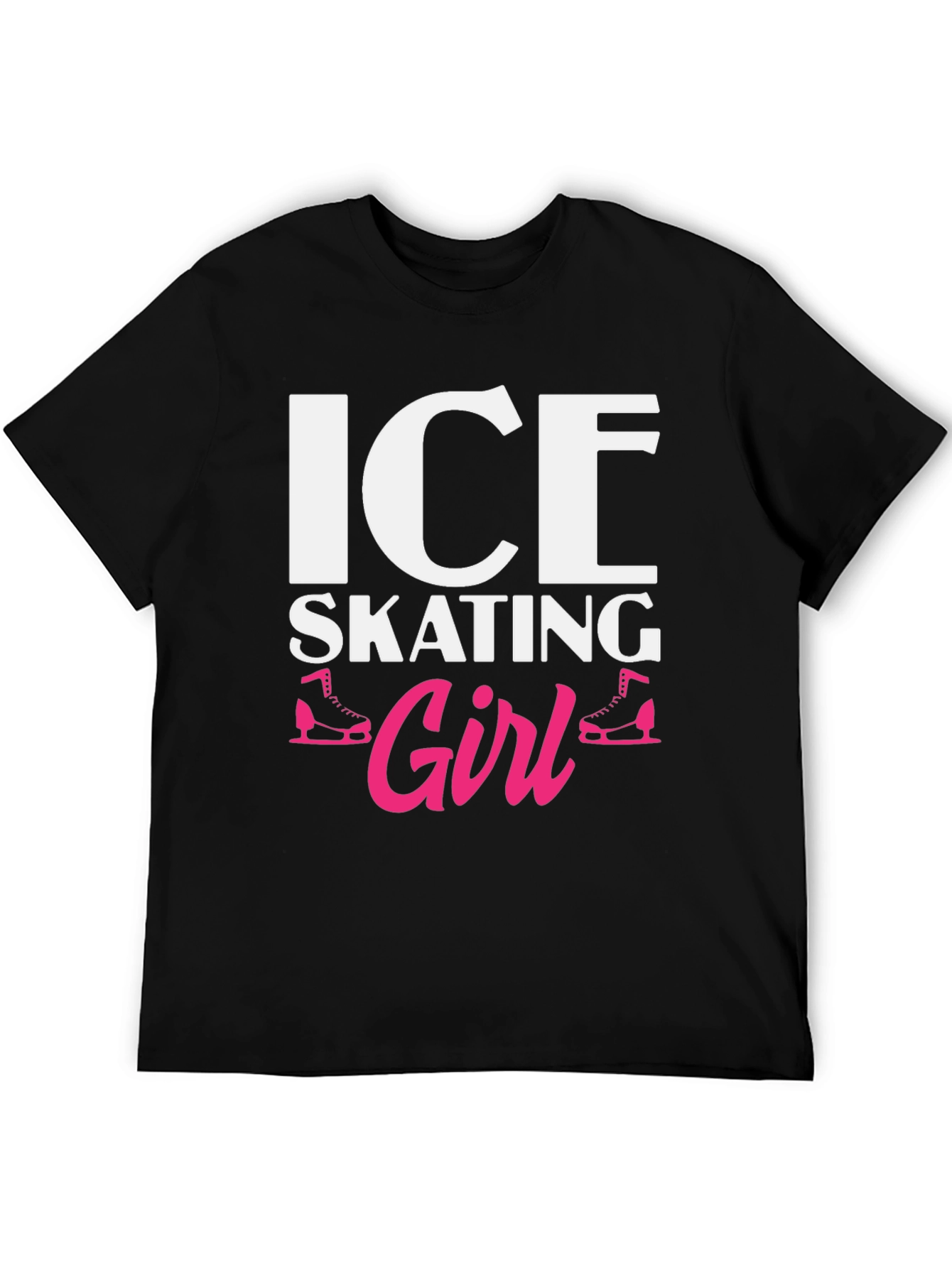 Ice Skating Girl T-Shirt - Novelty Apparel