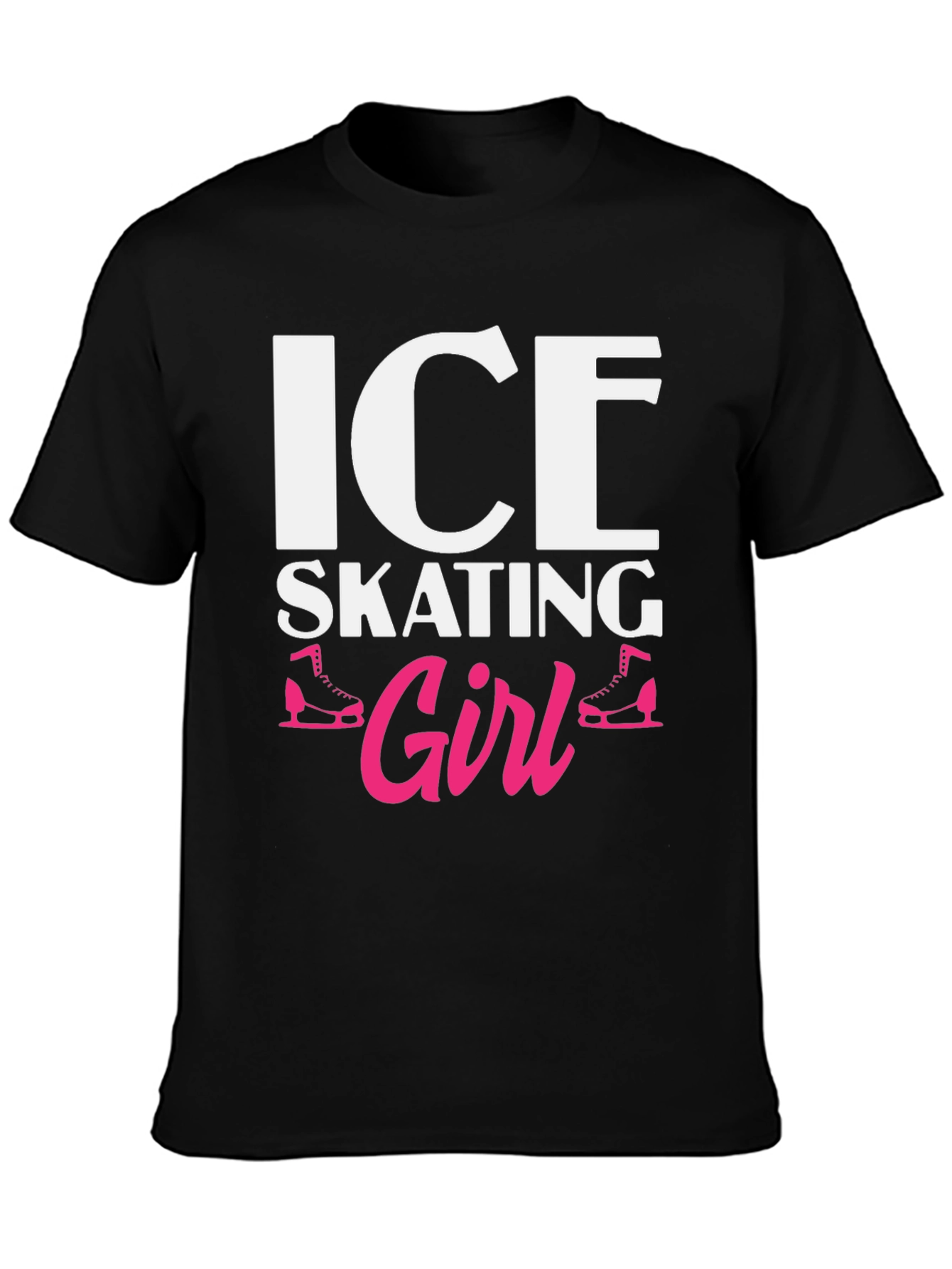 Ice Skating Girl T-Shirt - Novelty Apparel