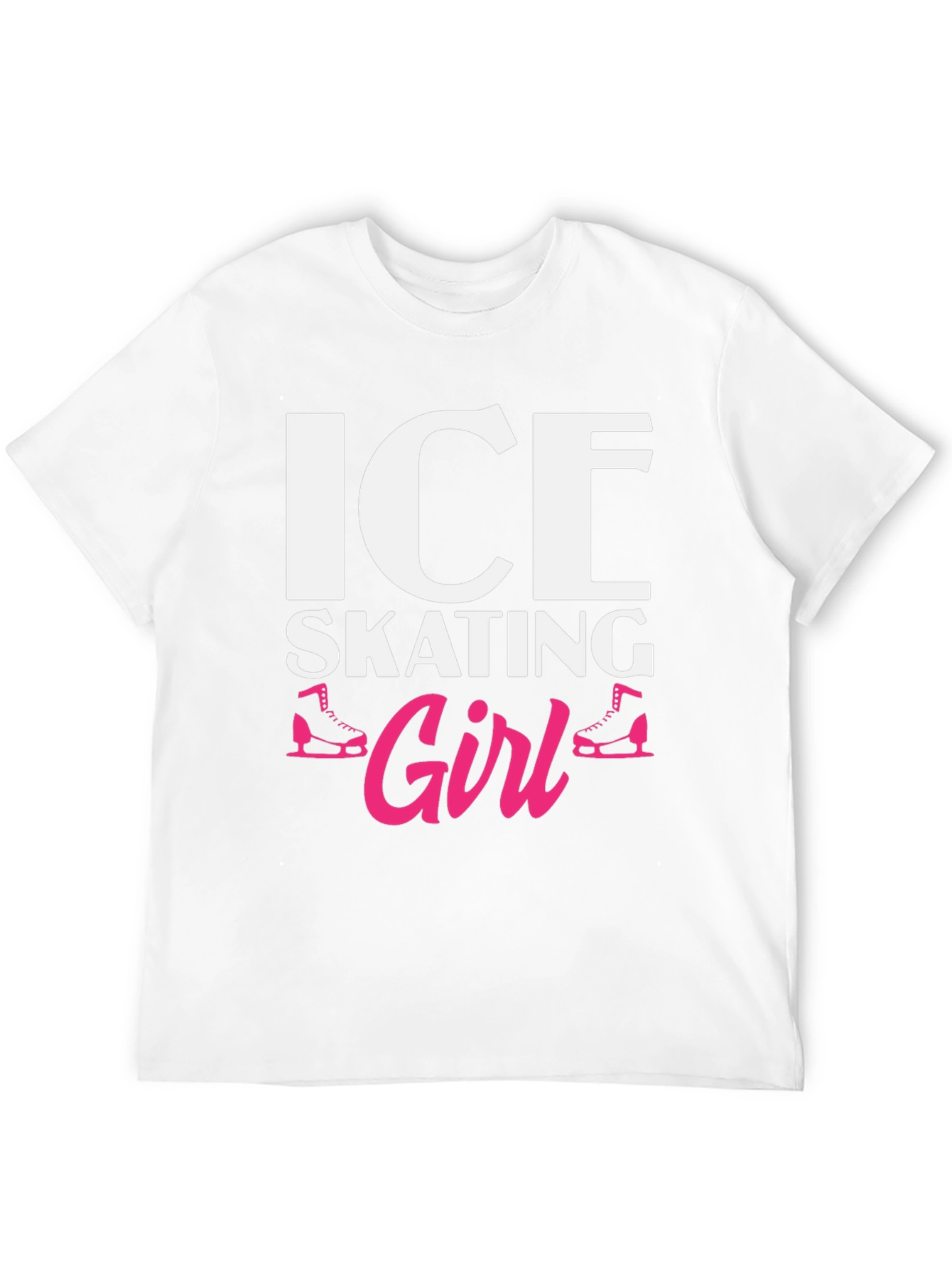 Ice Skating Girl T-Shirt - Novelty Apparel
