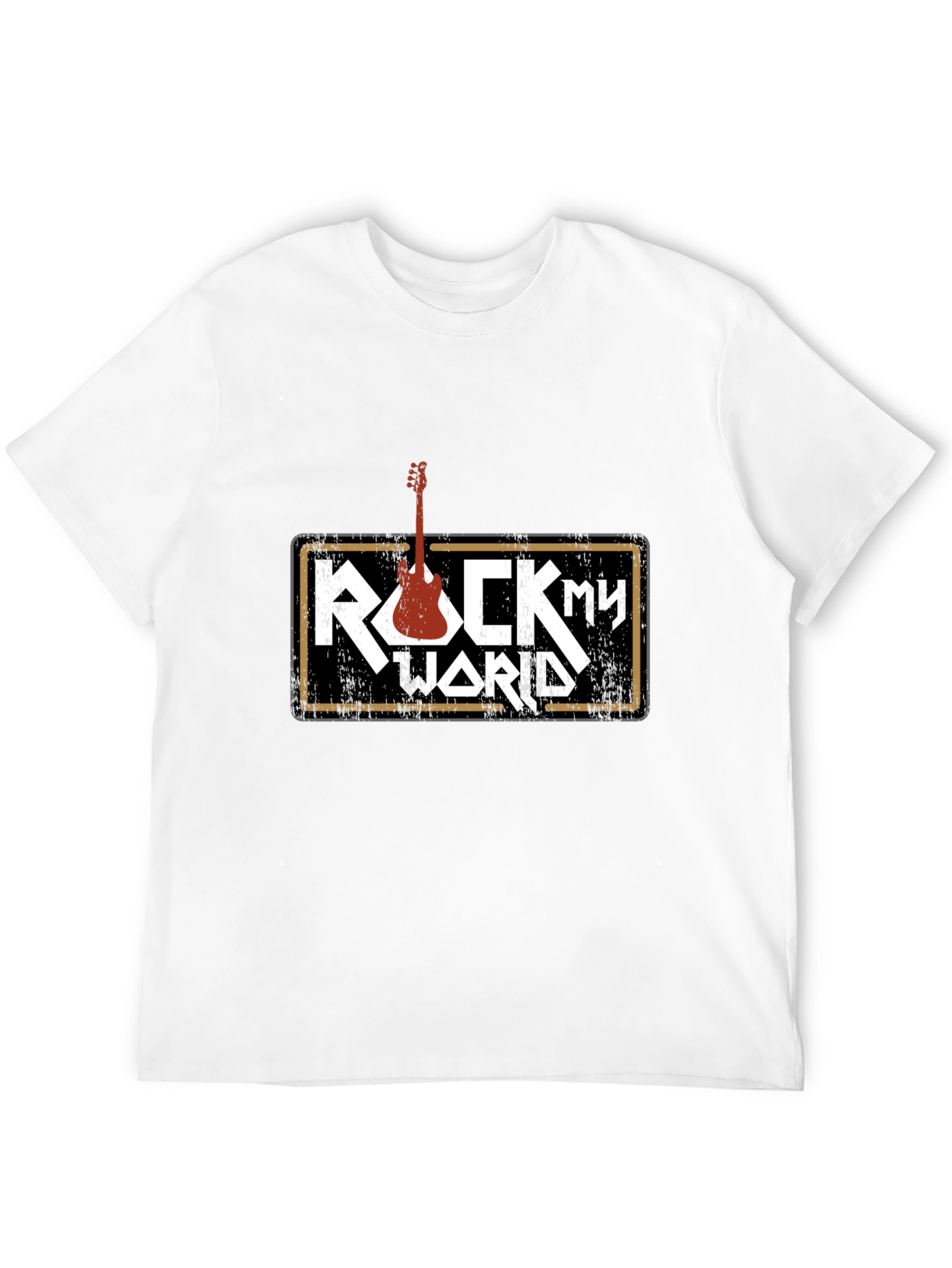 Rock My World Graphic Tee - Music T-Shirt
