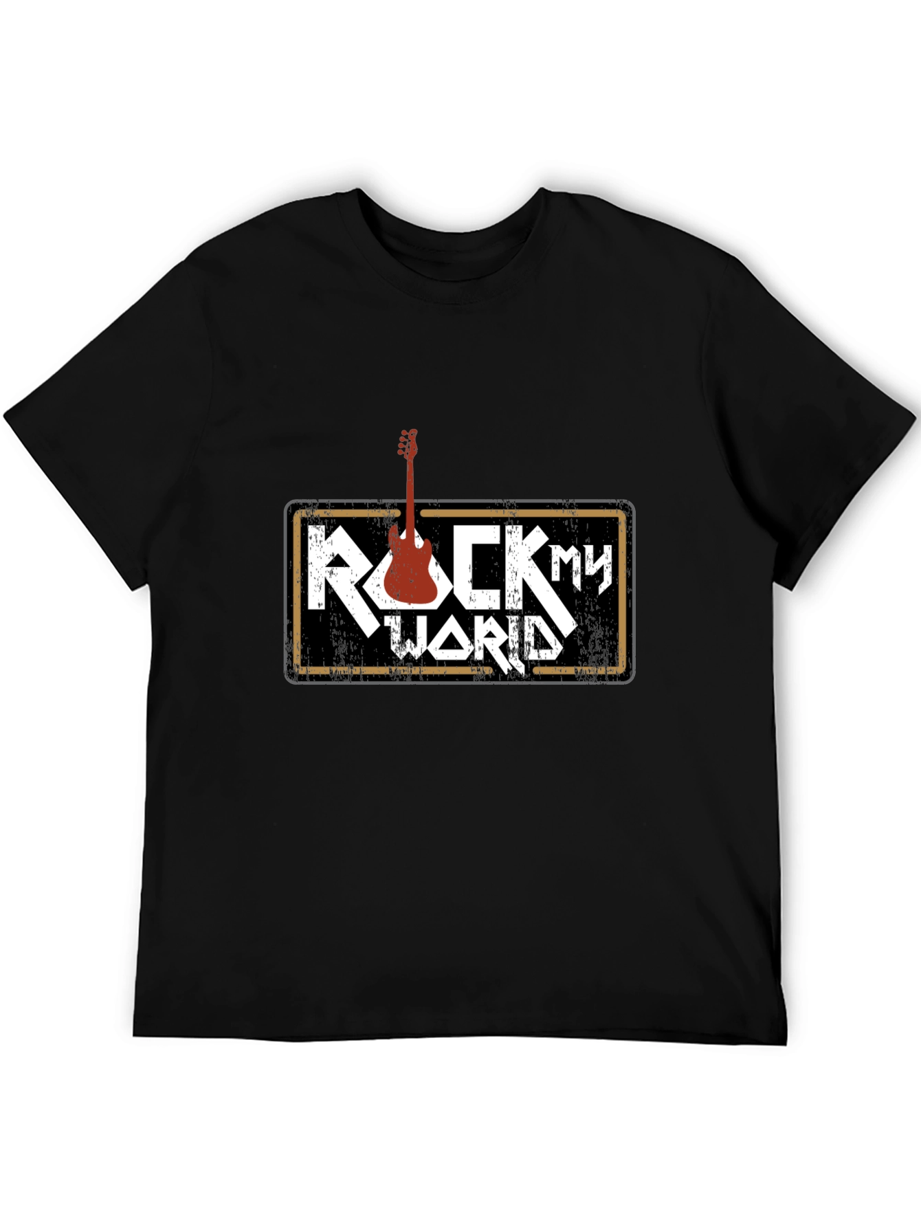 Rock My World Graphic Tee - Music T-Shirt