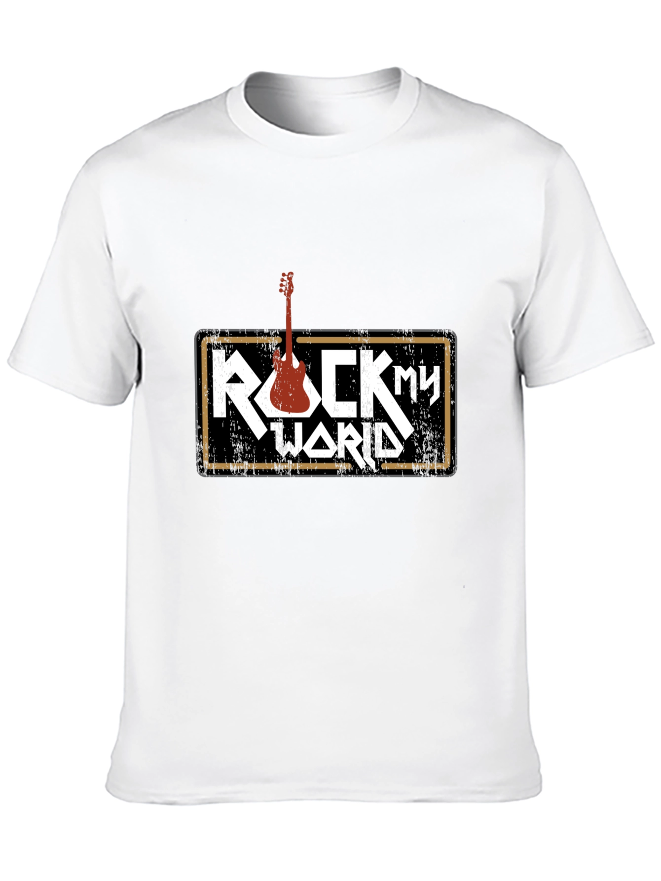 Rock My World Graphic Tee - Music T-Shirt