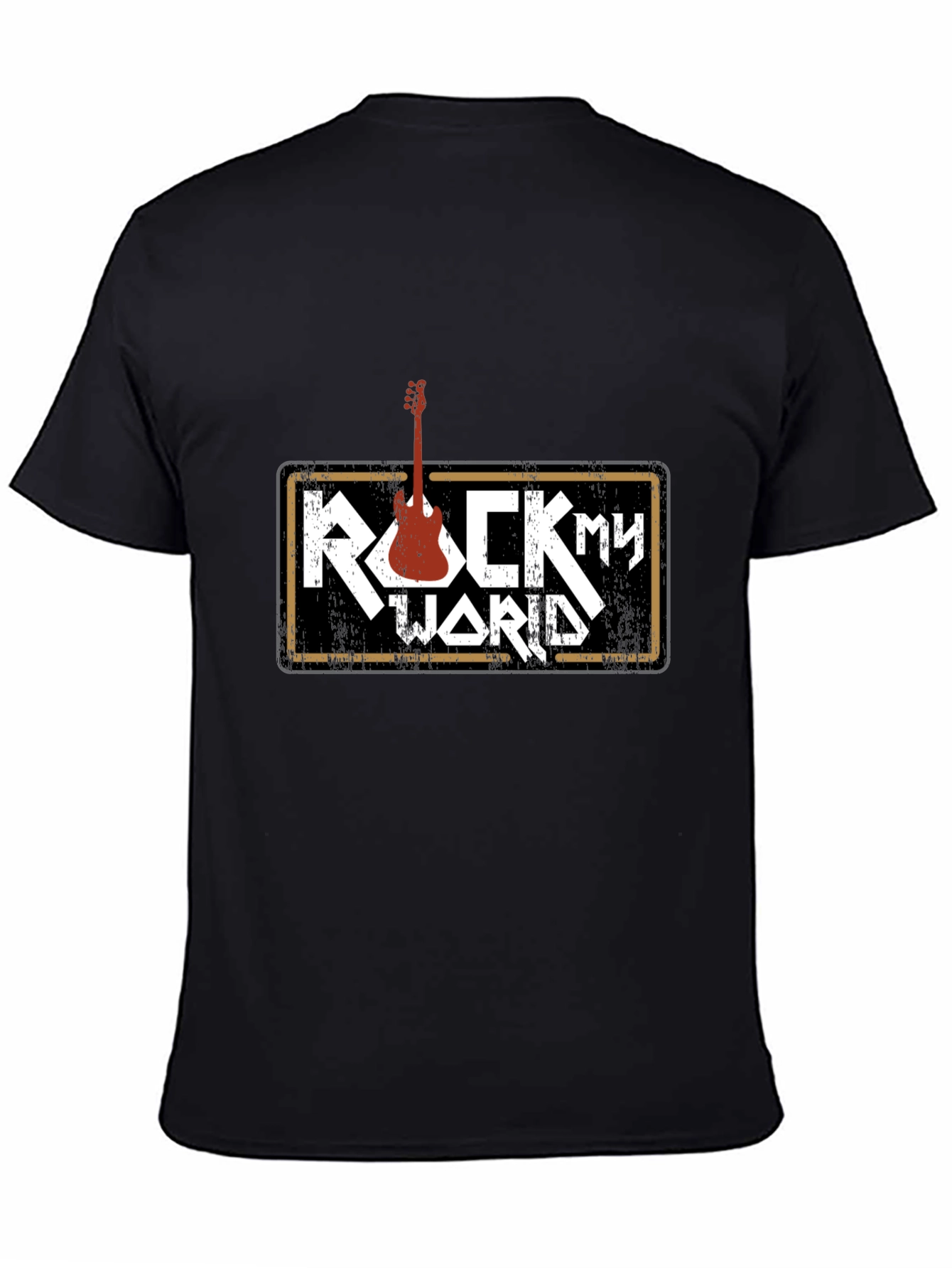 Rock My World Graphic Tee - Music T-Shirt