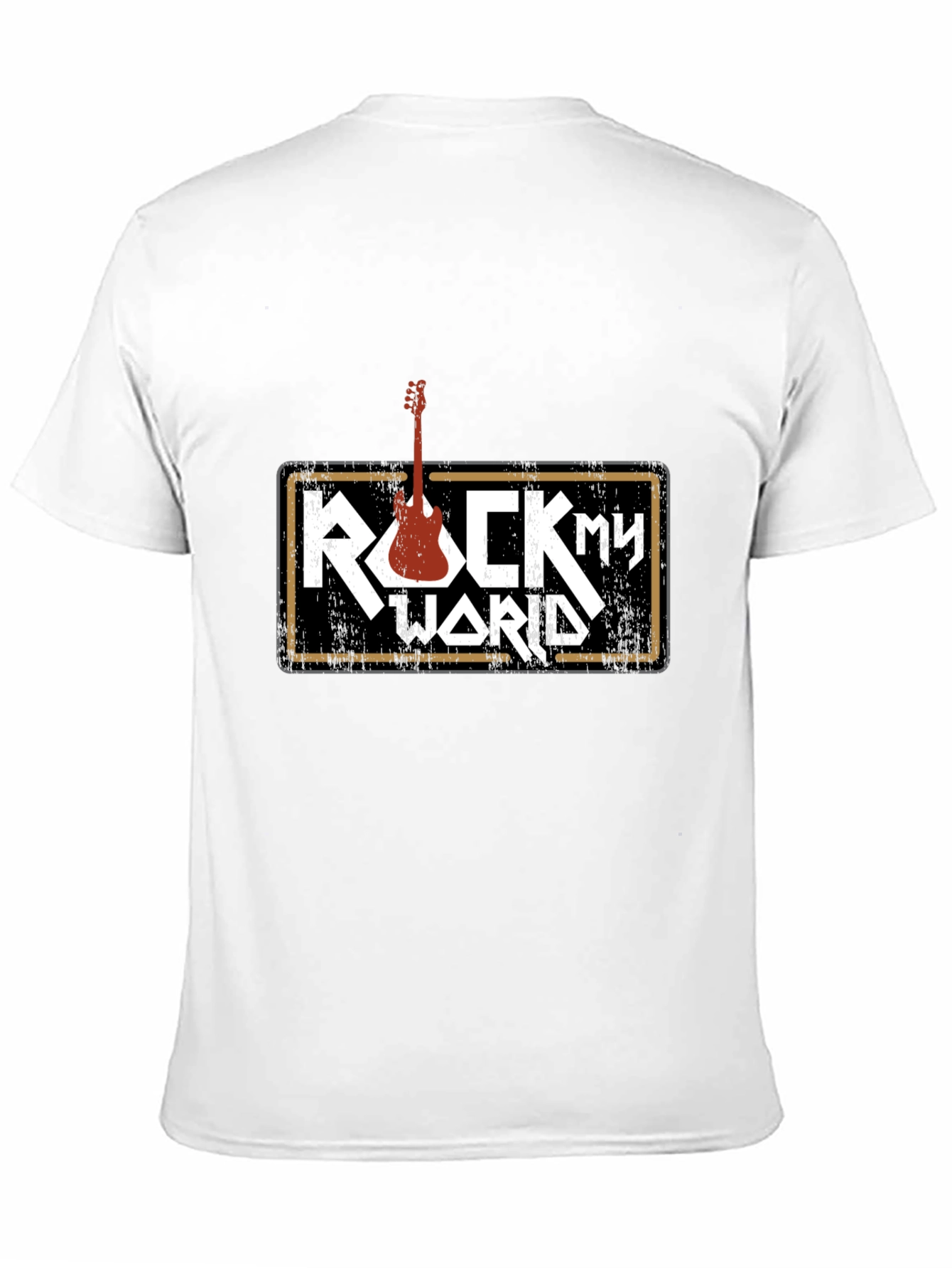Rock My World Graphic Tee - Music T-Shirt
