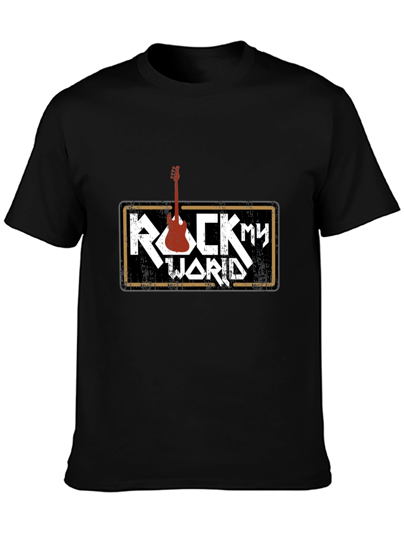 Rock My World Graphic Tee - Music T-Shirt