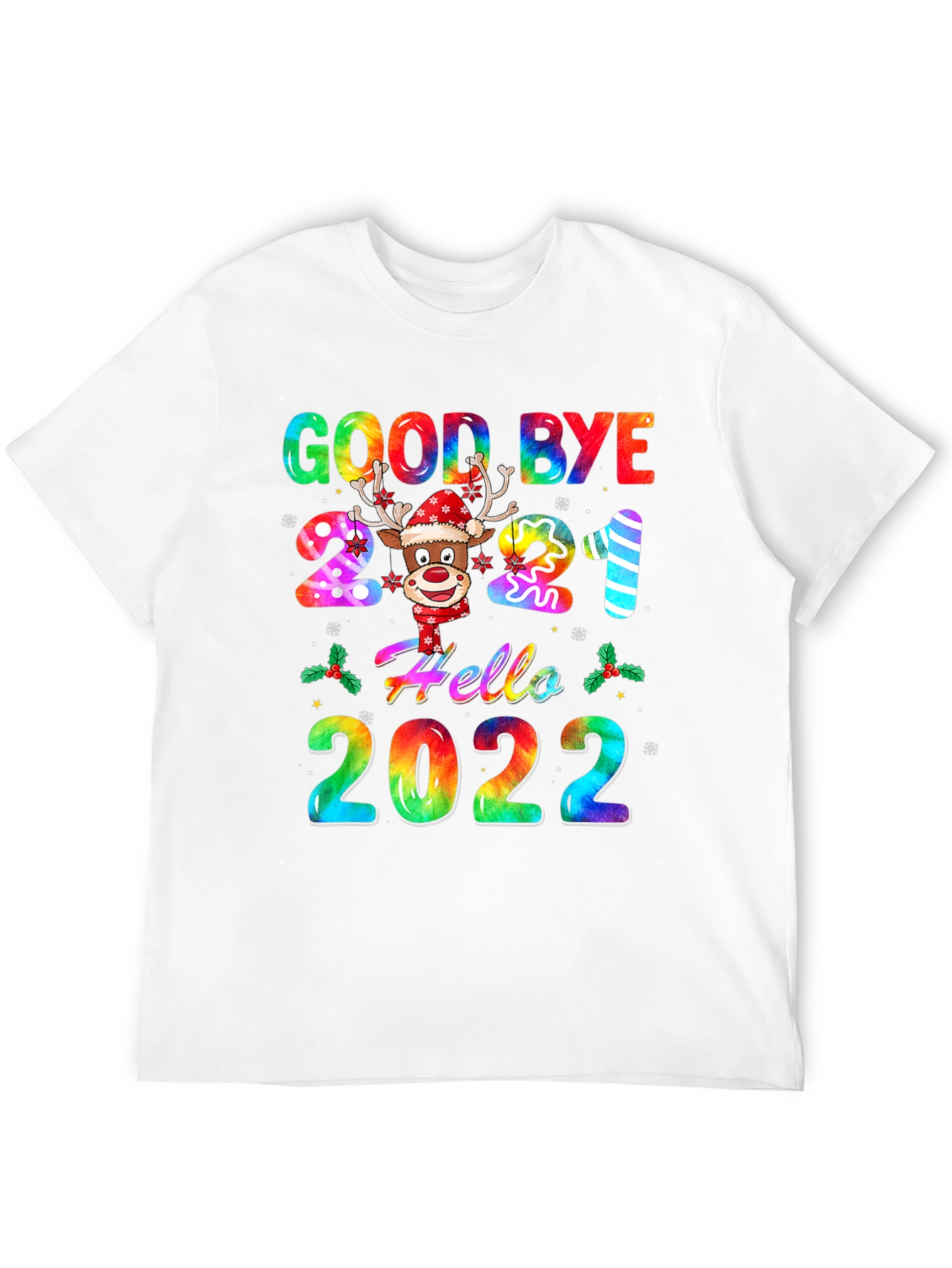 Goodbye 2021 Hello 2022 New Year T-Shirt