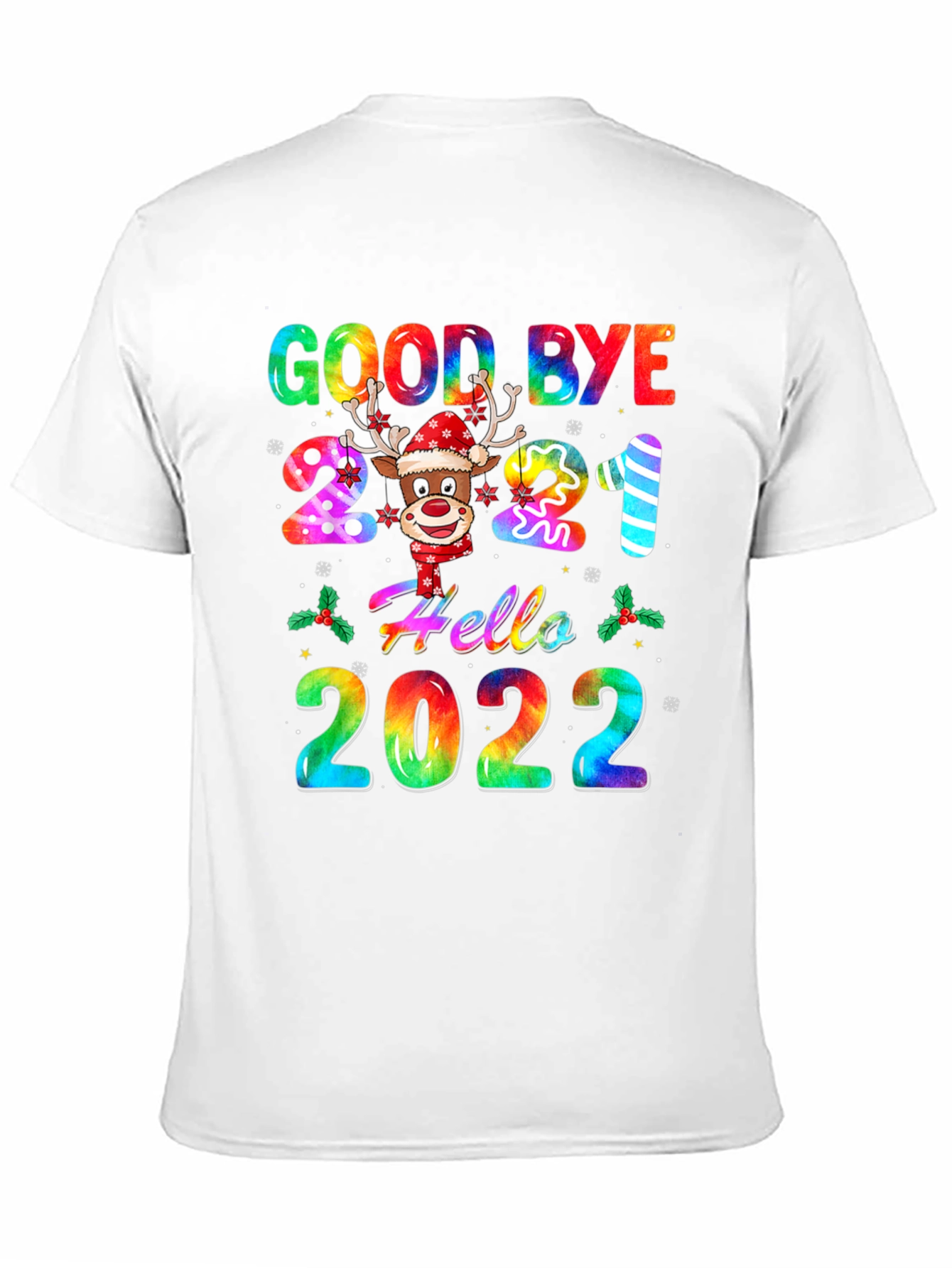 Goodbye 2021 Hello 2022 New Year T-Shirt