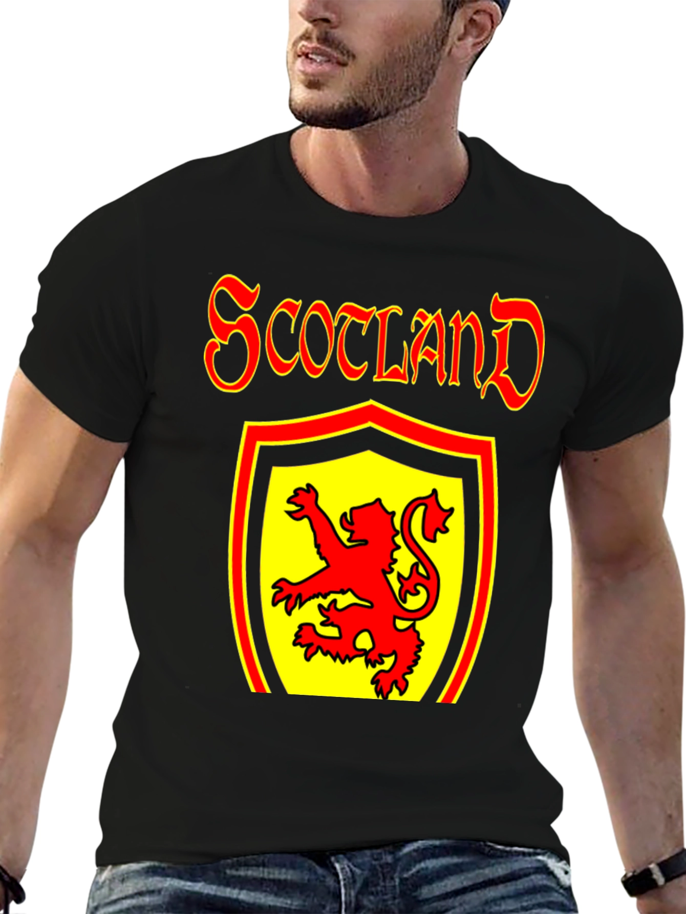 Scotland Lion Rampant T-Shirt - Scottish Pride