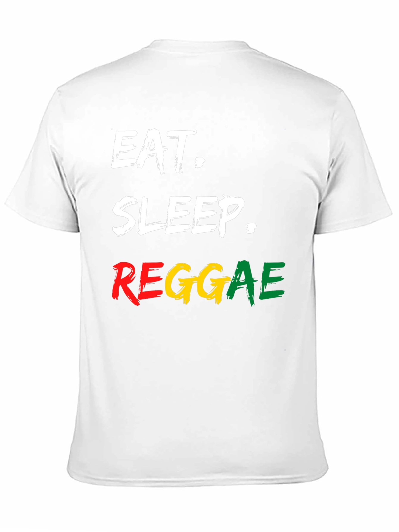 Eat Sleep Reggae T-Shirt - Cool Graphic Tee