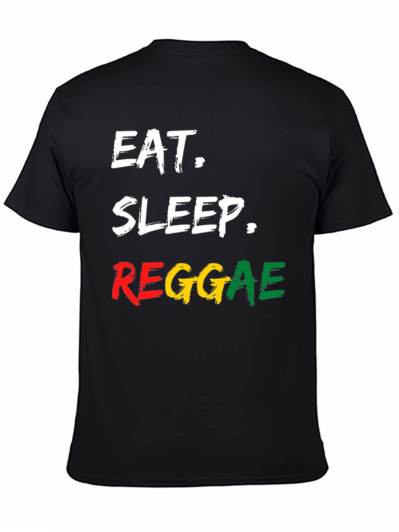 Eat Sleep Reggae T-Shirt - Cool Graphic Tee
