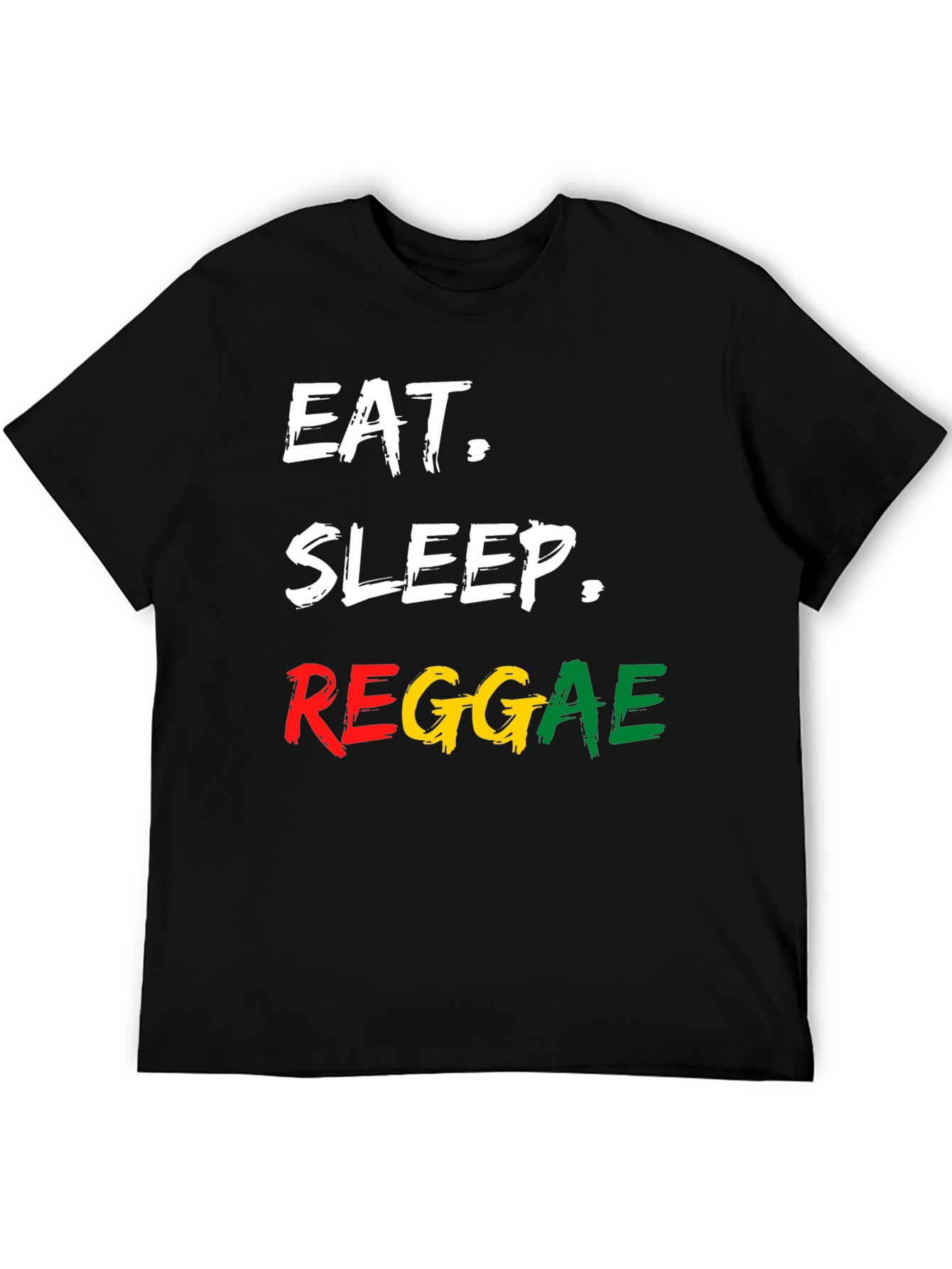 Eat Sleep Reggae T-Shirt - Cool Graphic Tee