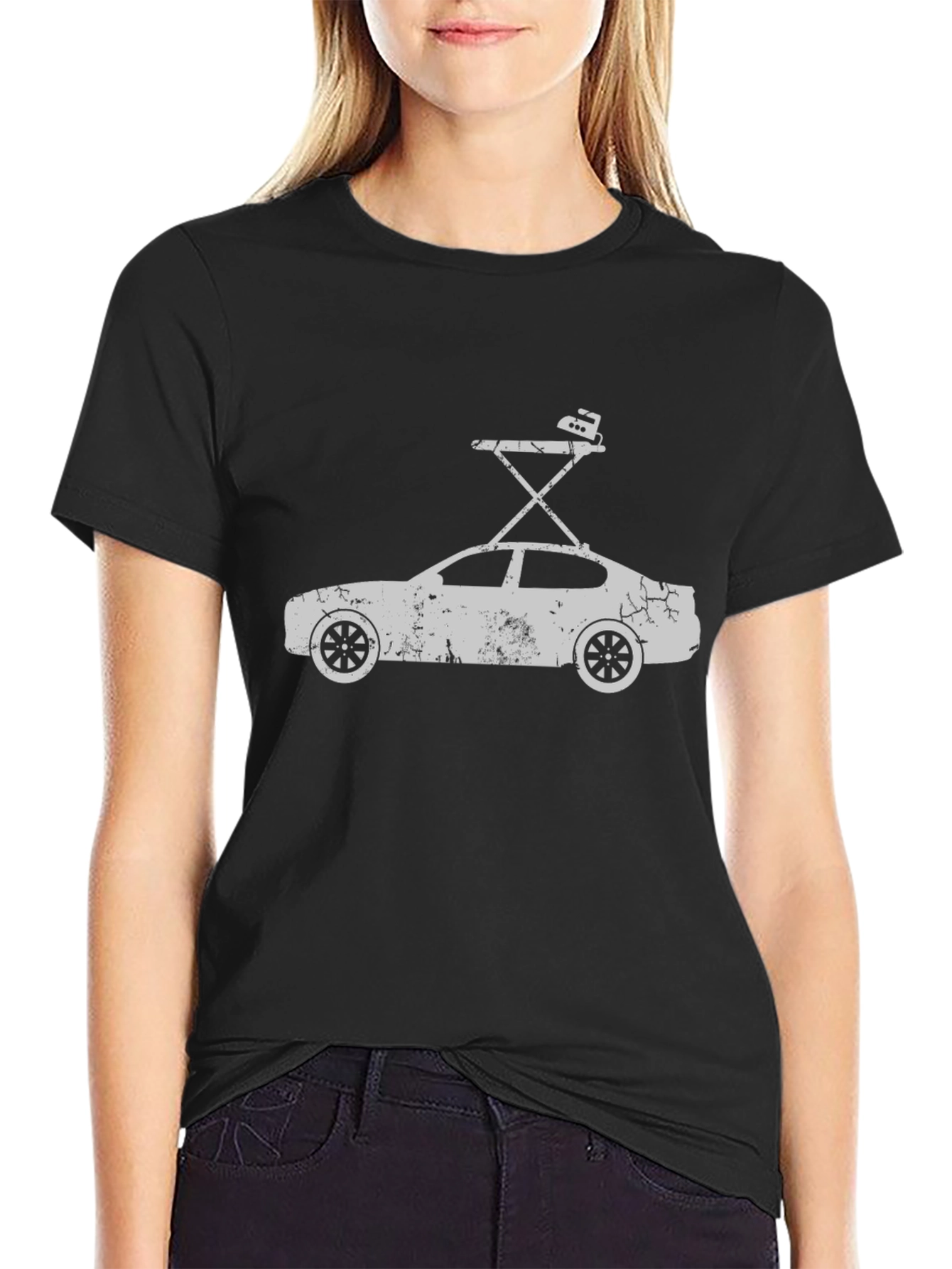 Ironing Car T-Shirt