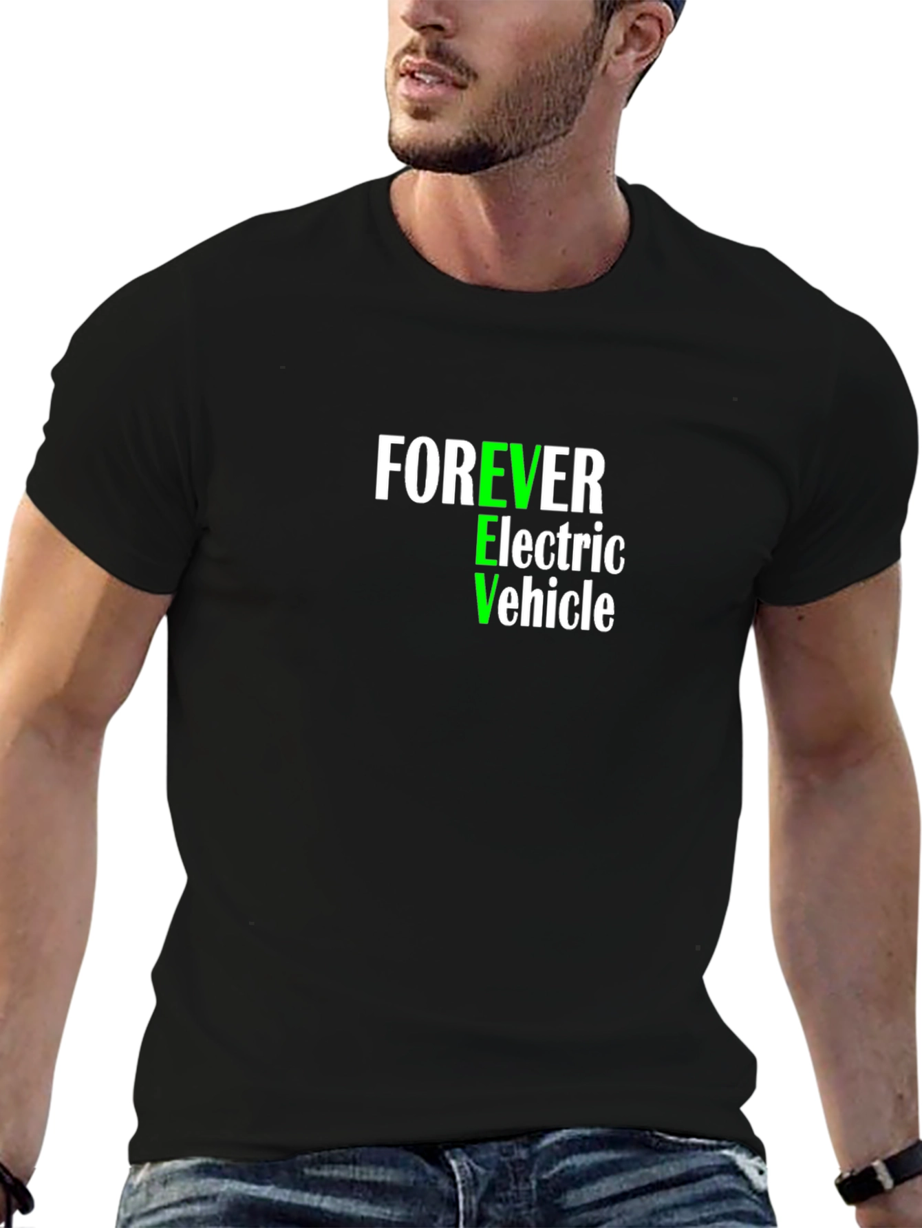 Forever Electric Vehicle T-Shirt - Eco-Friendly Fashion