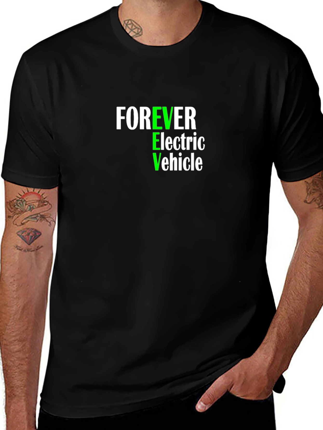 Forever Electric Vehicle T-Shirt - Eco-Friendly Fashion