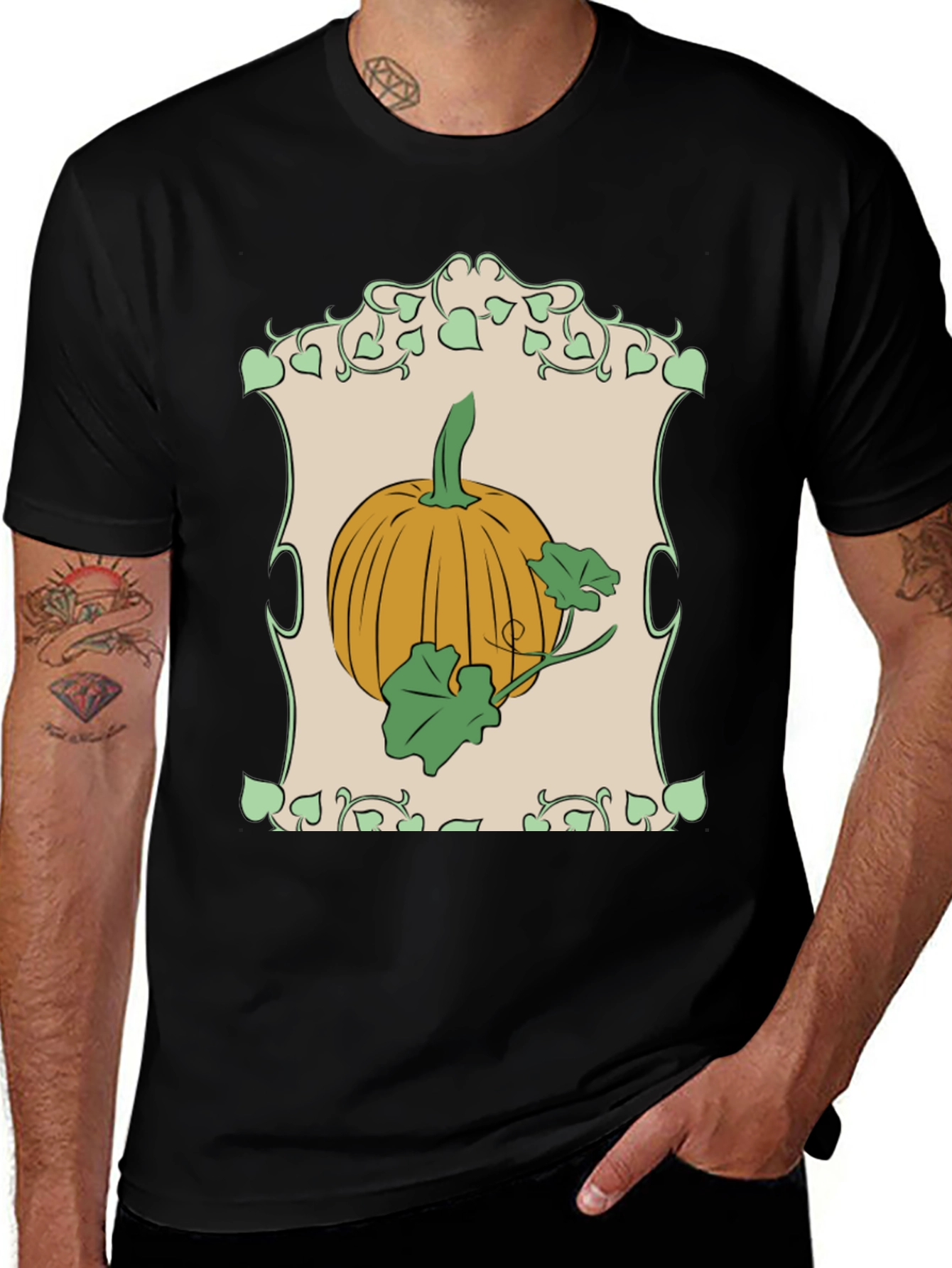 Pumpkin Patch T-Shirt - Festive Fall Design