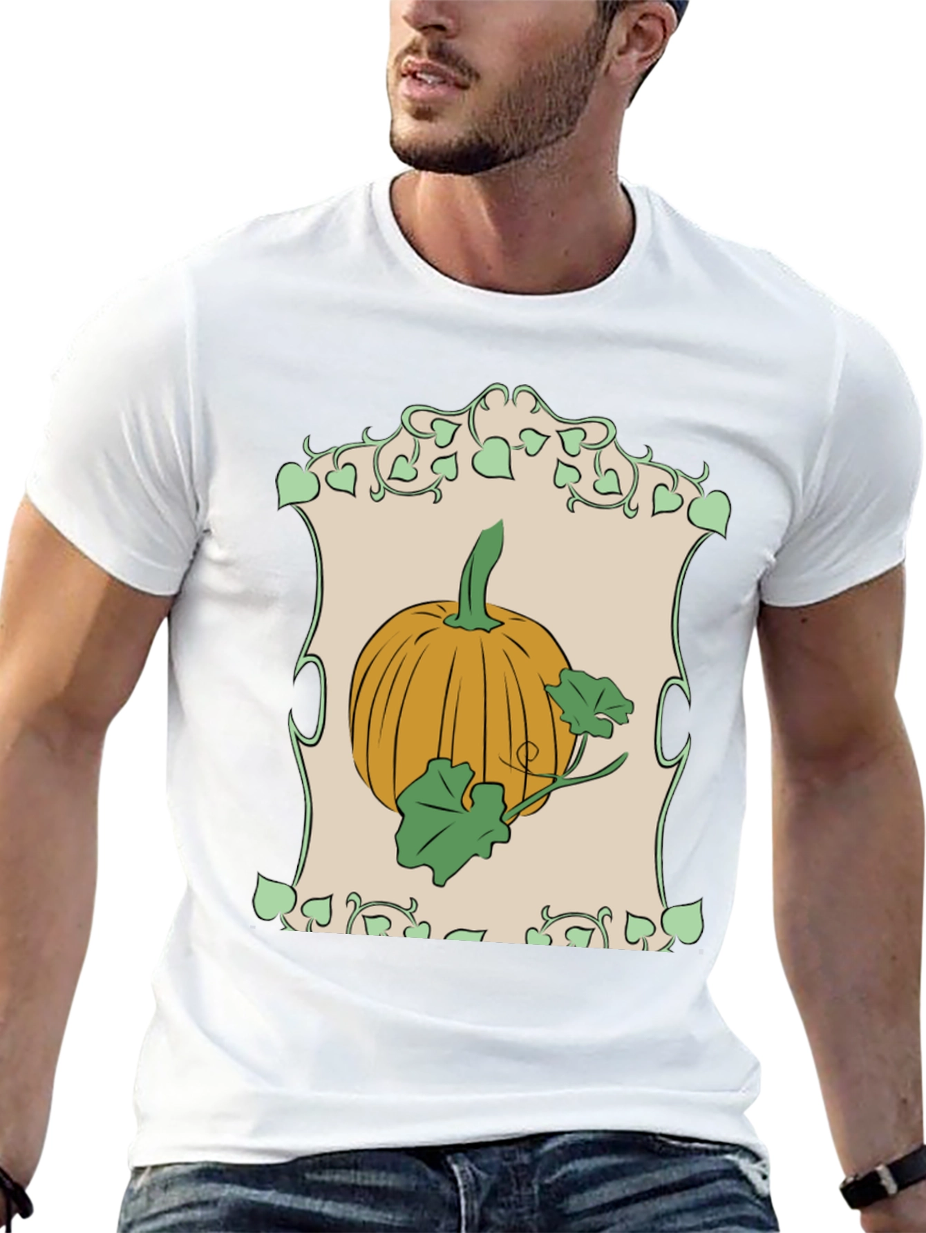 Pumpkin Patch T-Shirt - Festive Fall Design