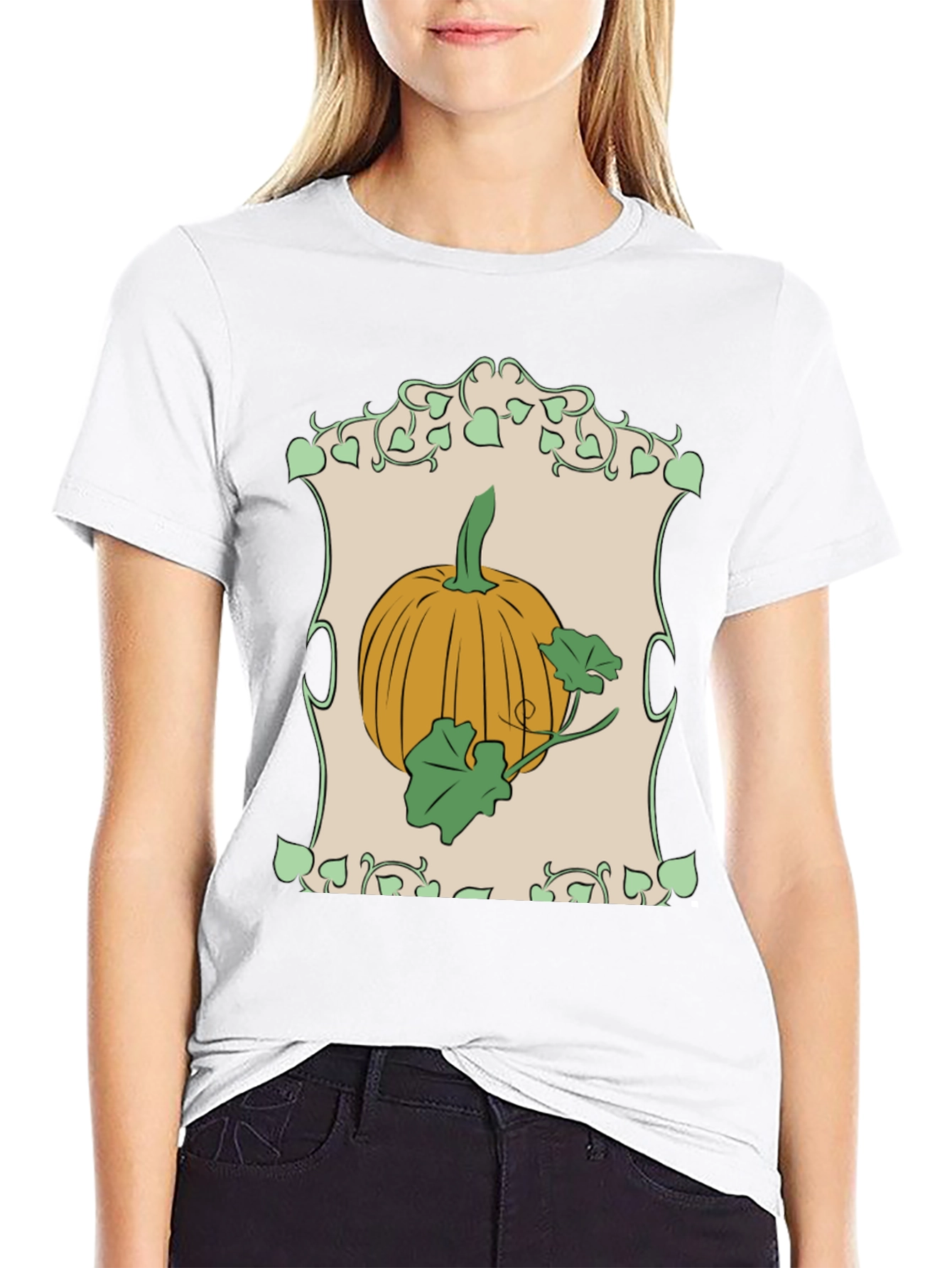 Pumpkin Patch T-Shirt - Festive Fall Design
