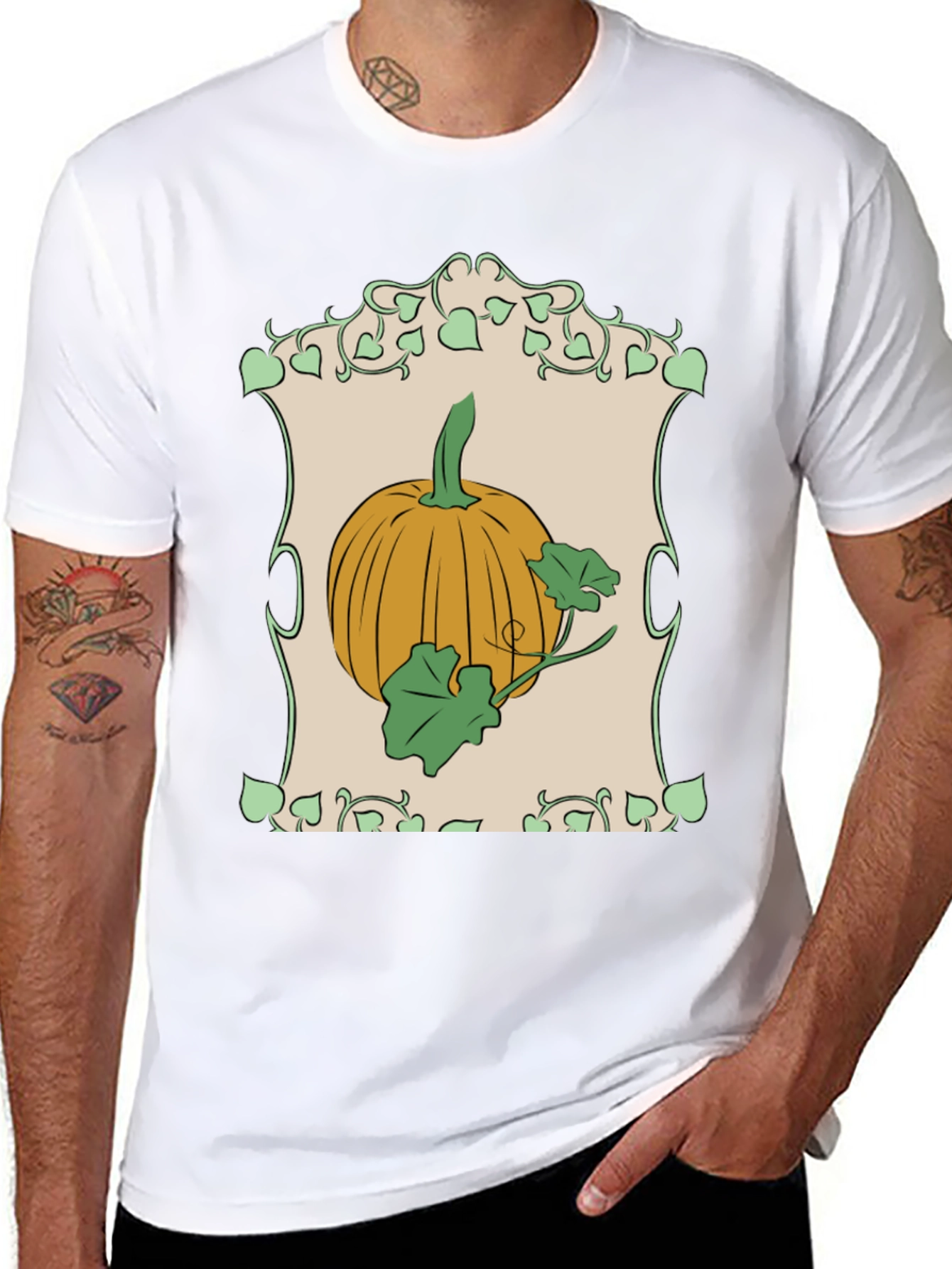 Pumpkin Patch T-Shirt - Festive Fall Design