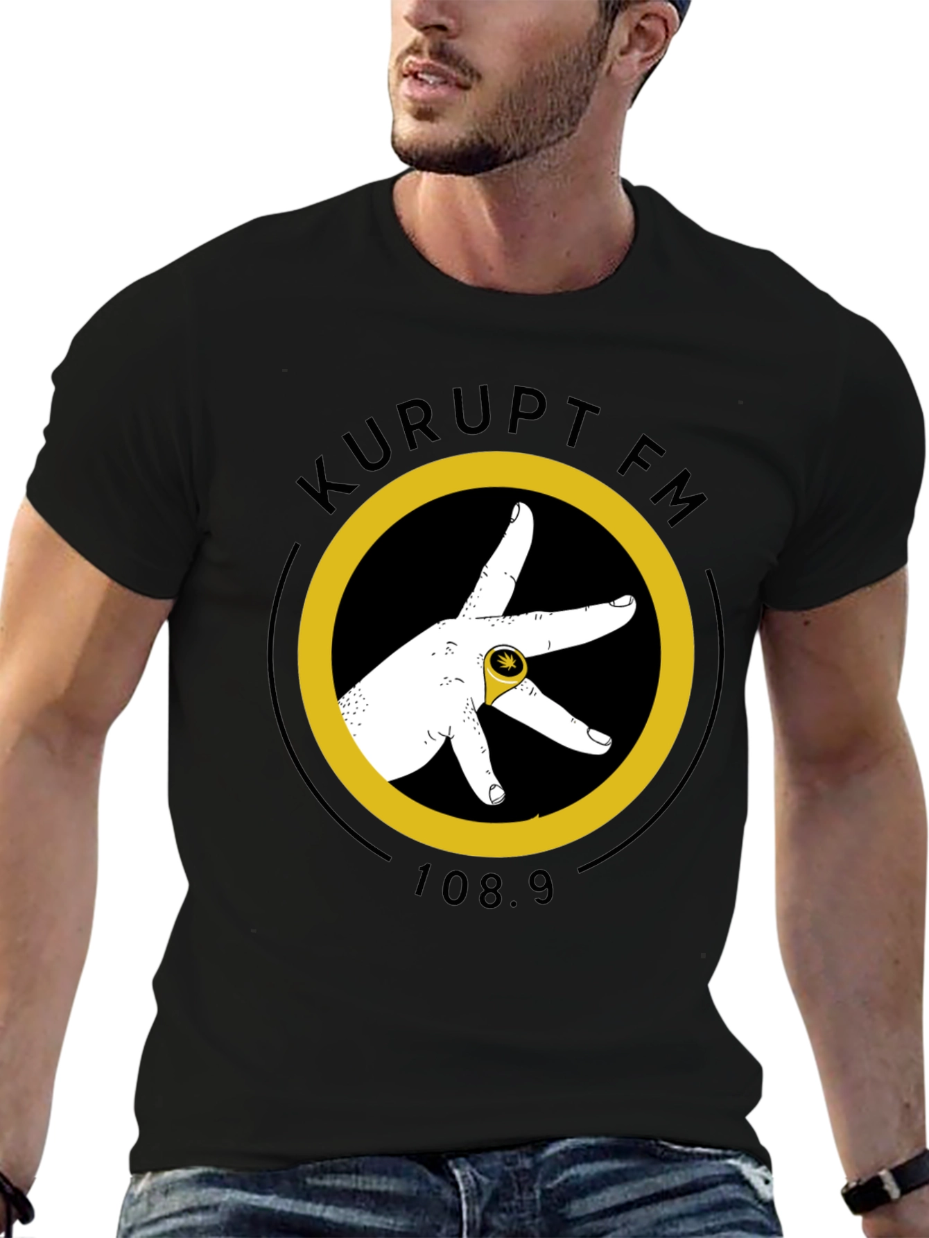 Kurupt FM Graphic Tee - Black T-Shirt