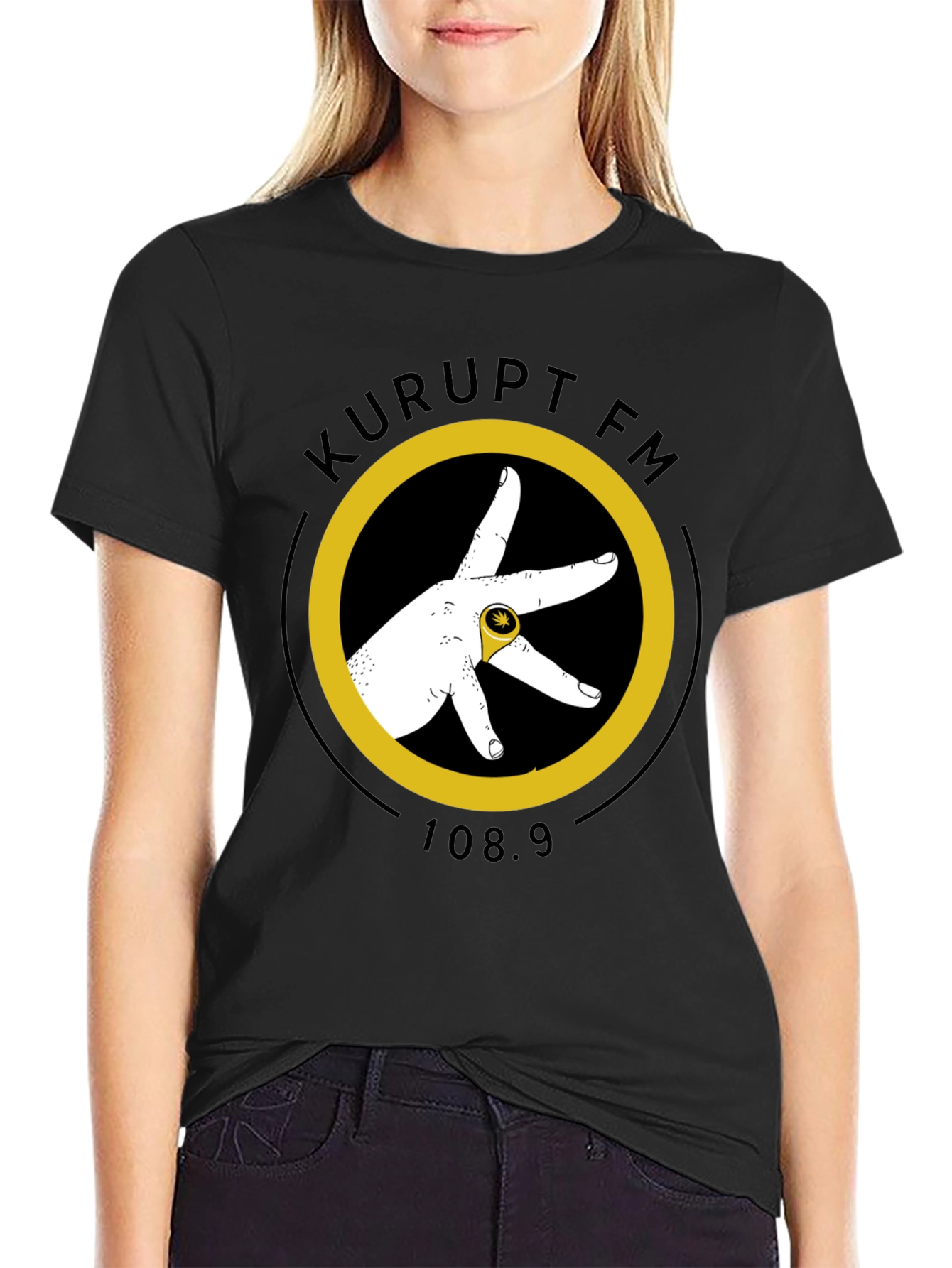 Kurupt FM Graphic Tee - Black T-Shirt