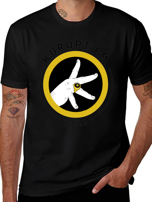 Kurupt FM Graphic Tee - Black T-Shirt