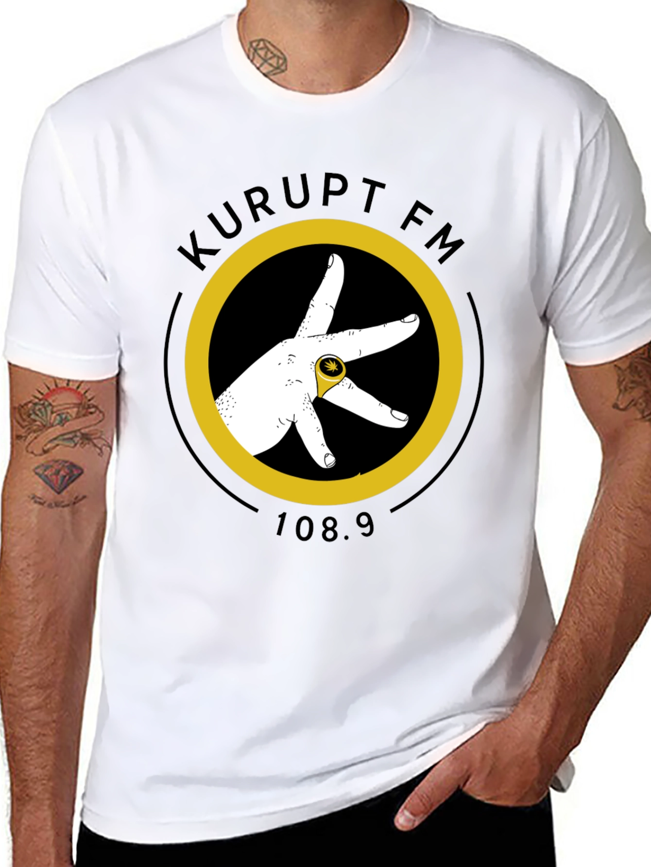 Kurupt FM Graphic Tee - Black T-Shirt