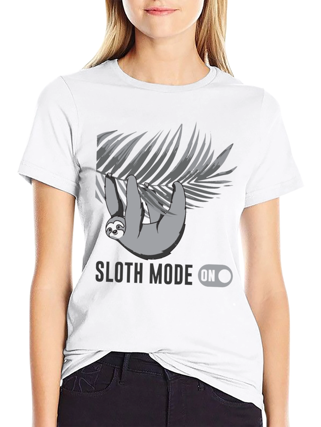 Sloth Mode On - Graphic T-Shirt