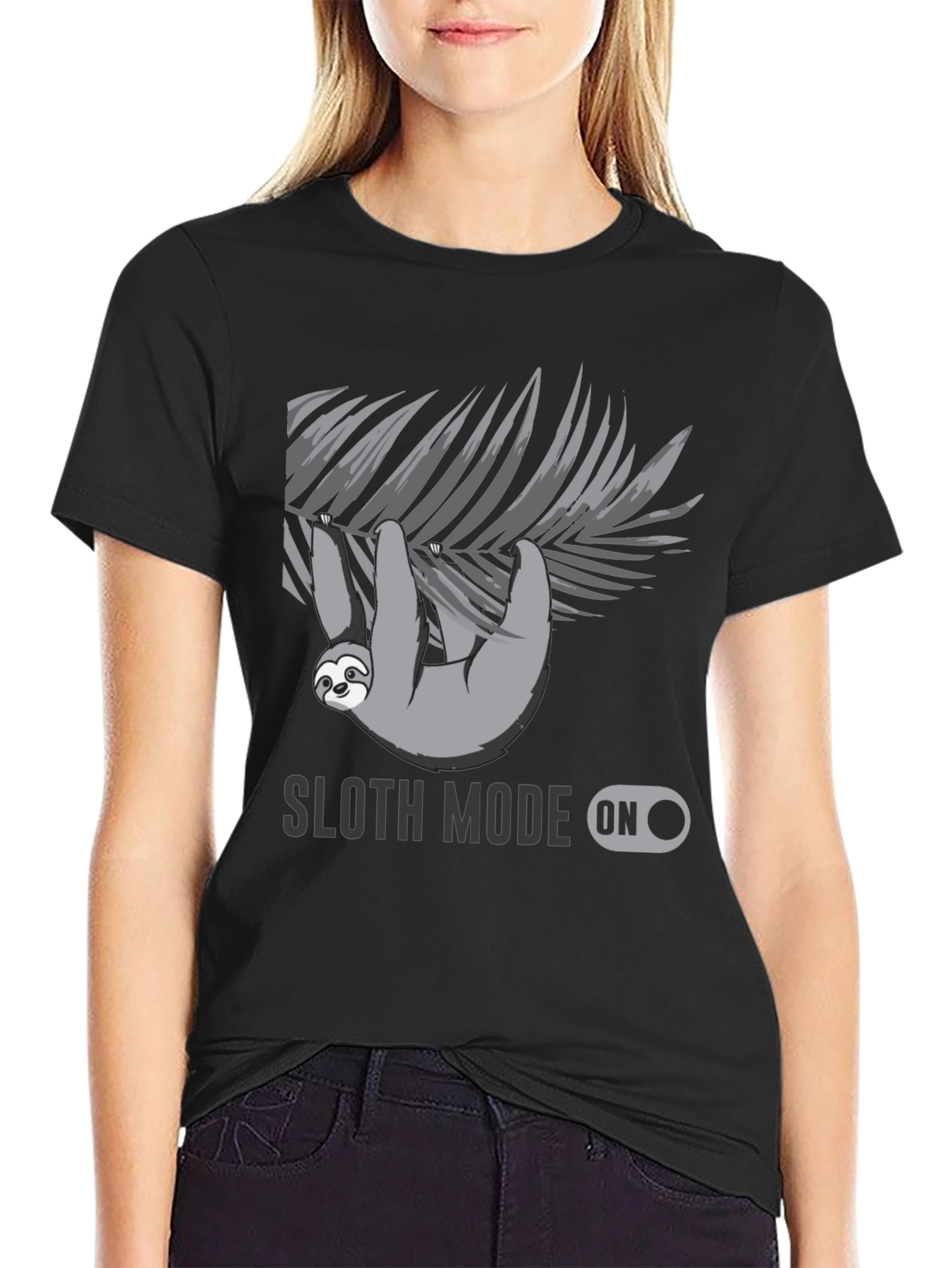 Sloth Mode On - Graphic T-Shirt