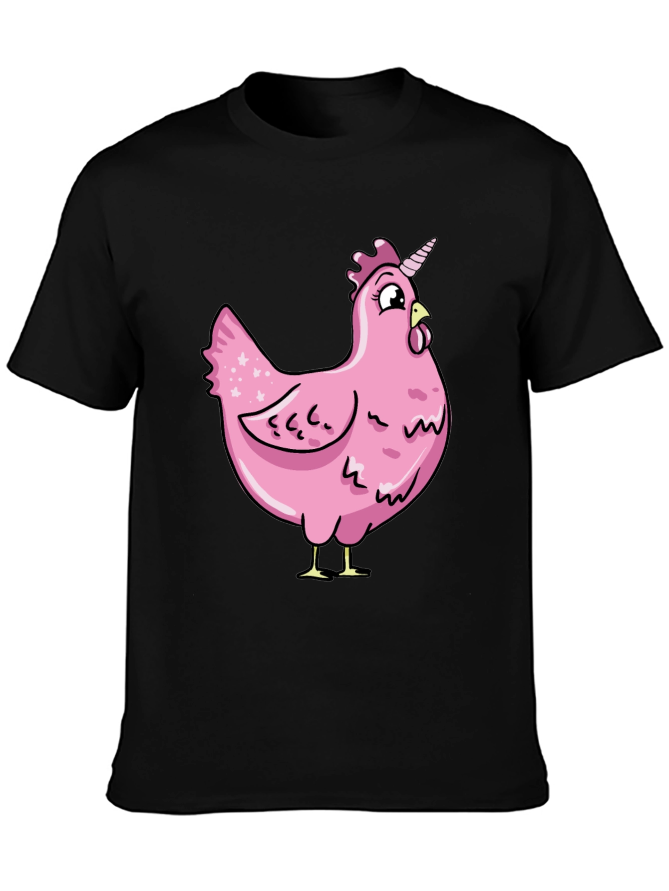 Unicorn Chicken Graphic T-Shirt