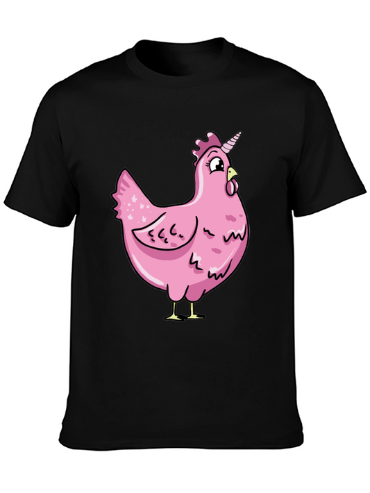 Unicorn Chicken Graphic T-Shirt