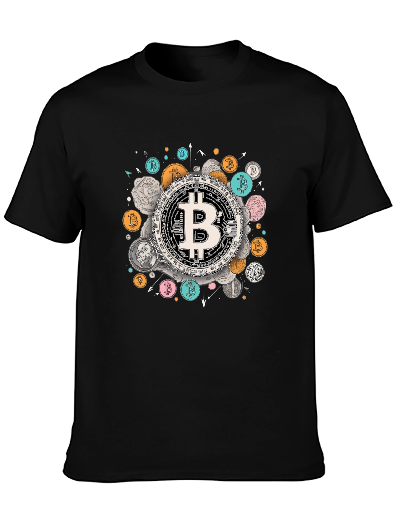 Bitcoin Graphic Tee - Crypto Currency Fashion