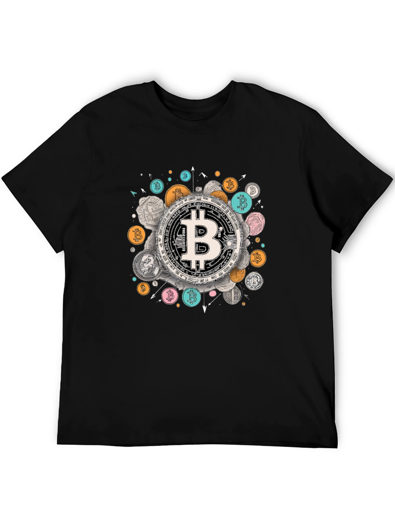 Bitcoin Graphic Tee - Crypto Currency Fashion