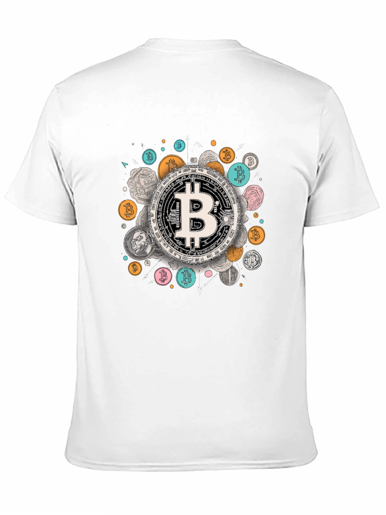 Bitcoin Graphic Tee - Crypto Currency Fashion