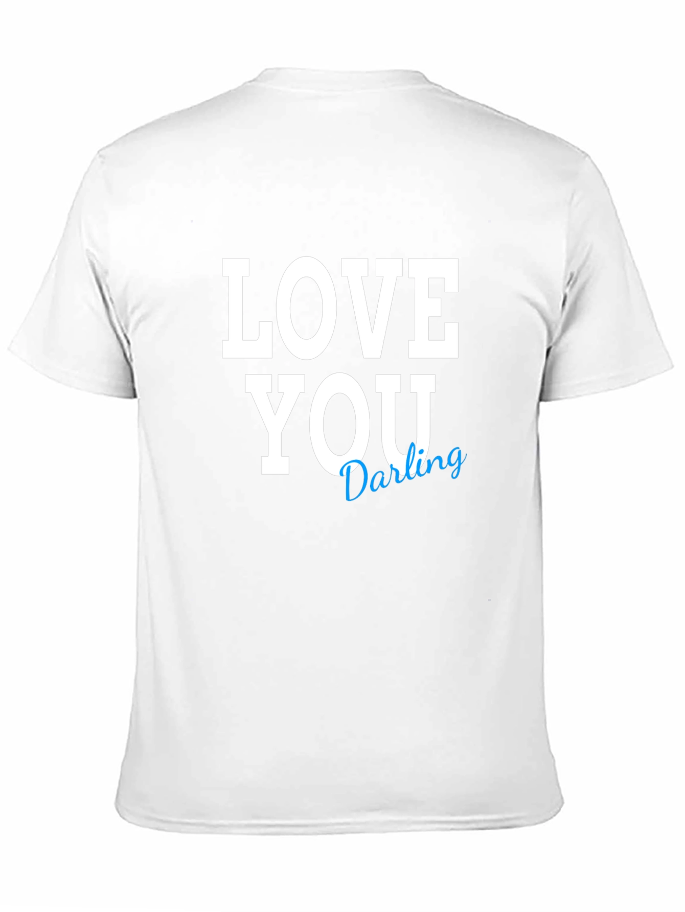 Love You Darling Black T-Shirt