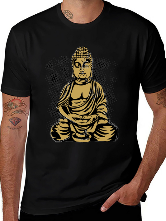 Buddha Graphic T-Shirt - Relaxed Fit