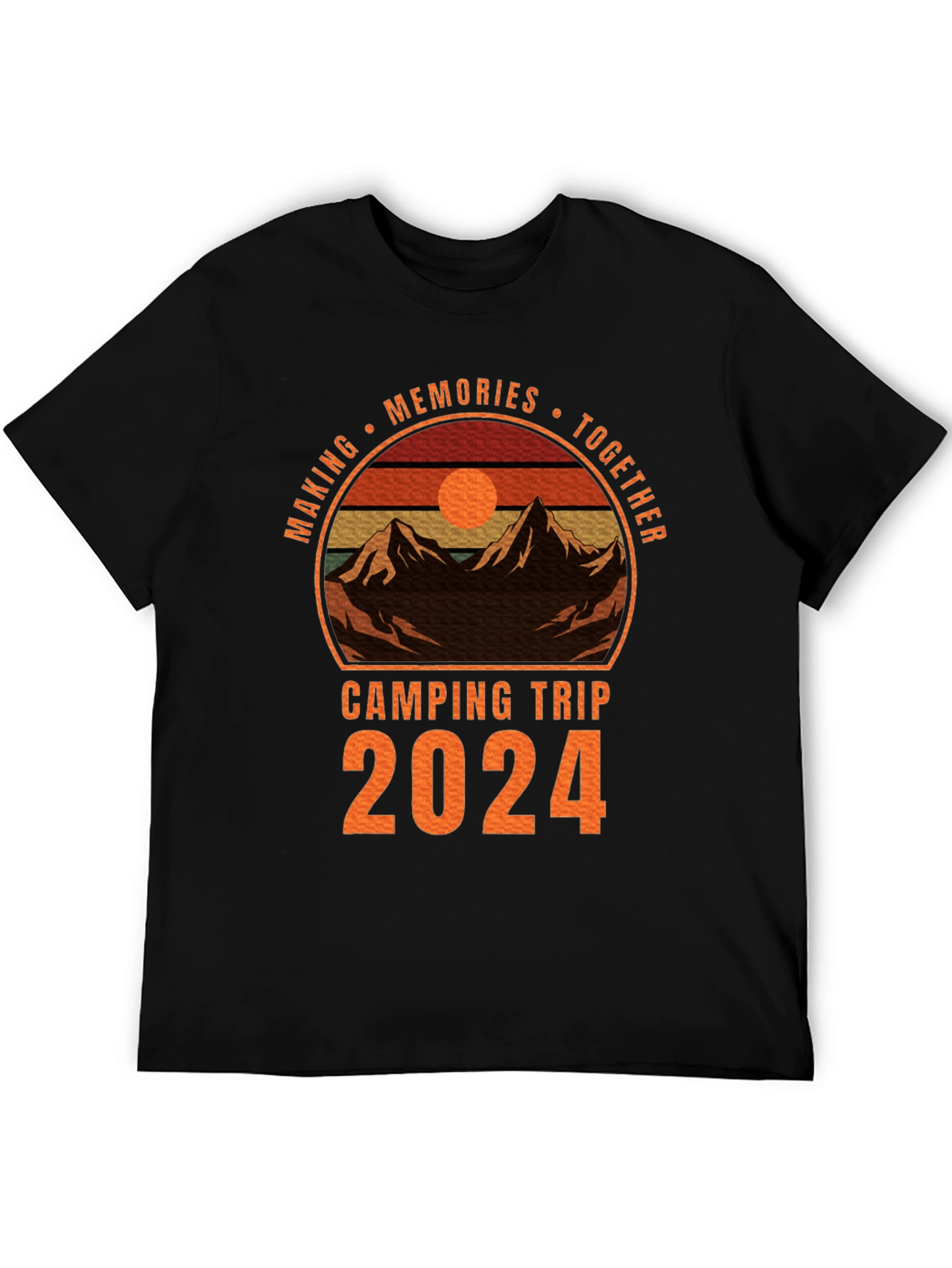 Camping Trip 2024 Memories T-Shirt