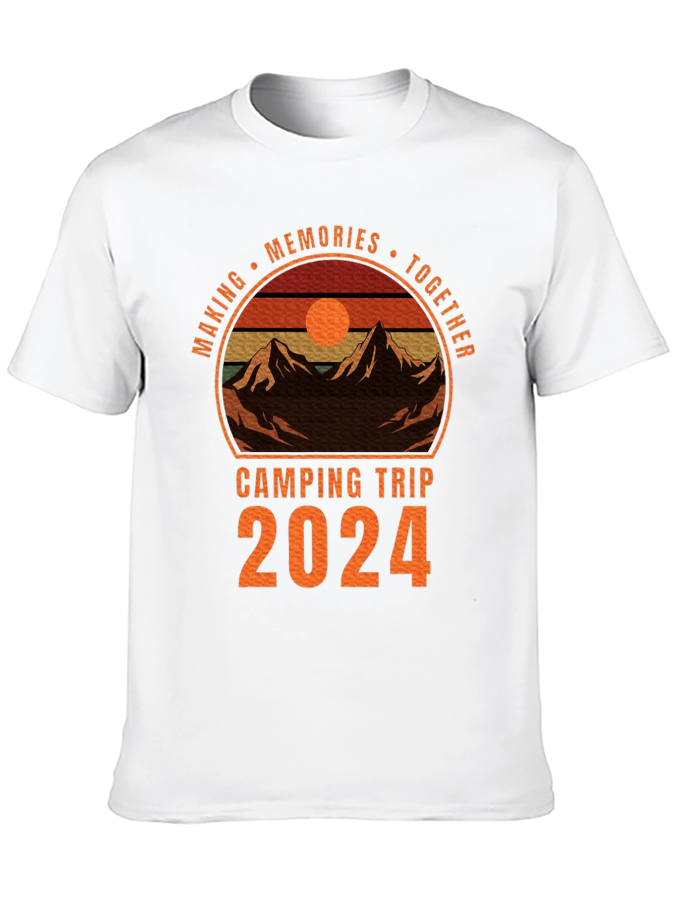 Camping Trip 2024 Memories T-Shirt