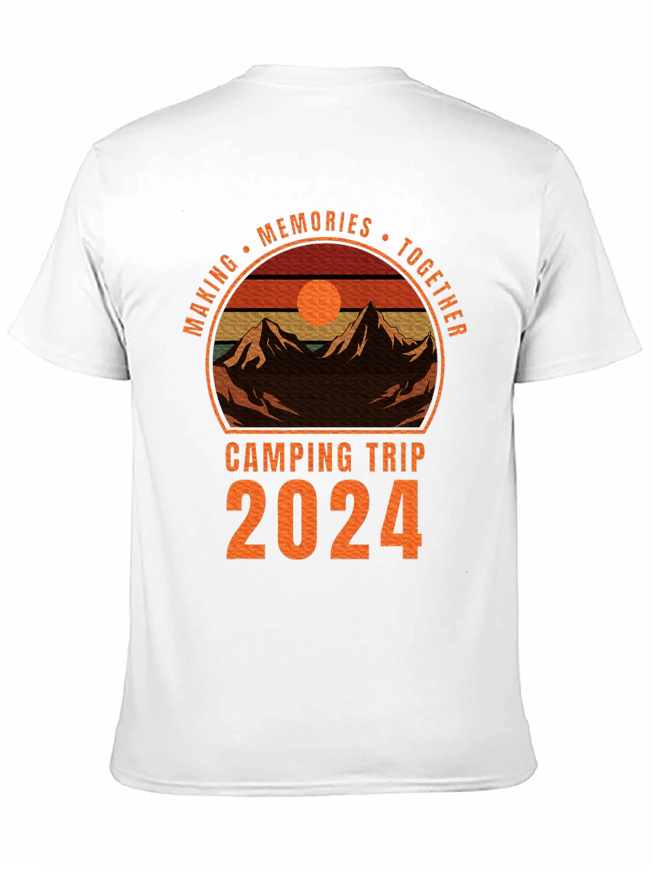 Camping Trip 2024 Memories T-Shirt