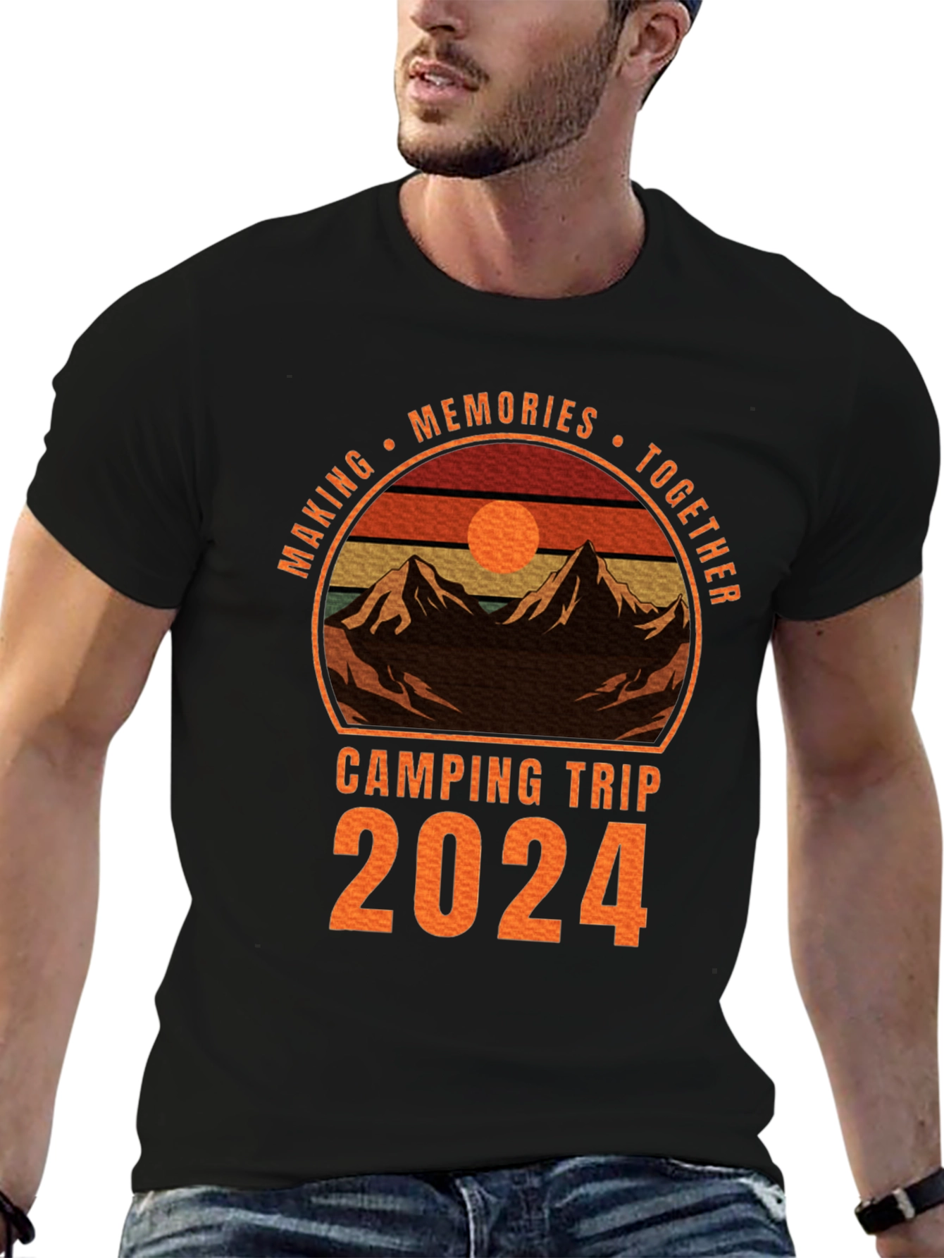 Camping Trip 2024 Memories T-Shirt
