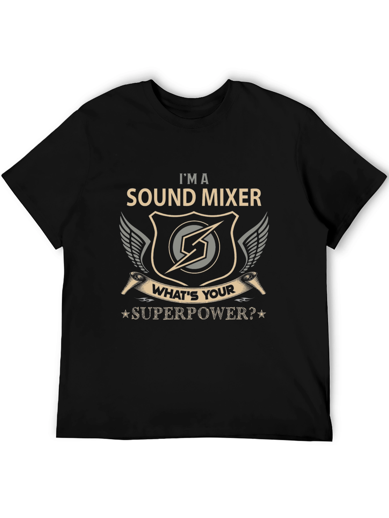 Sound Mixer Superpower Graphic Tee