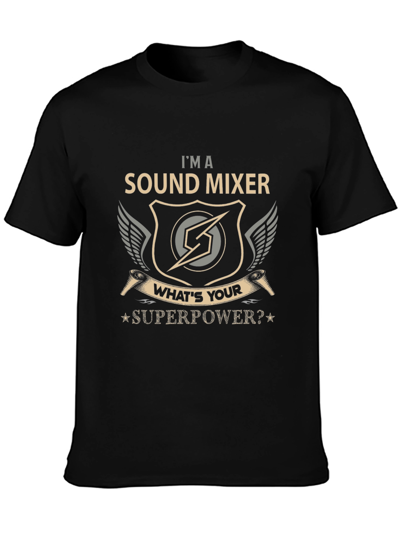 Sound Mixer Superpower Graphic Tee