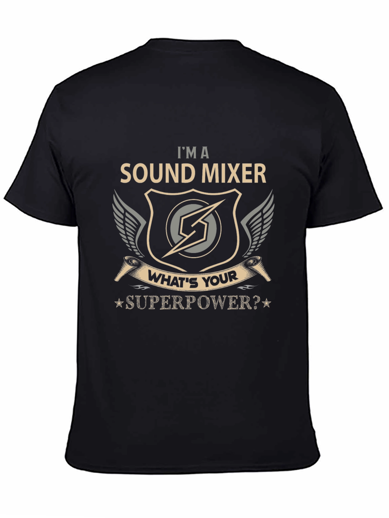 Sound Mixer Superpower Graphic Tee