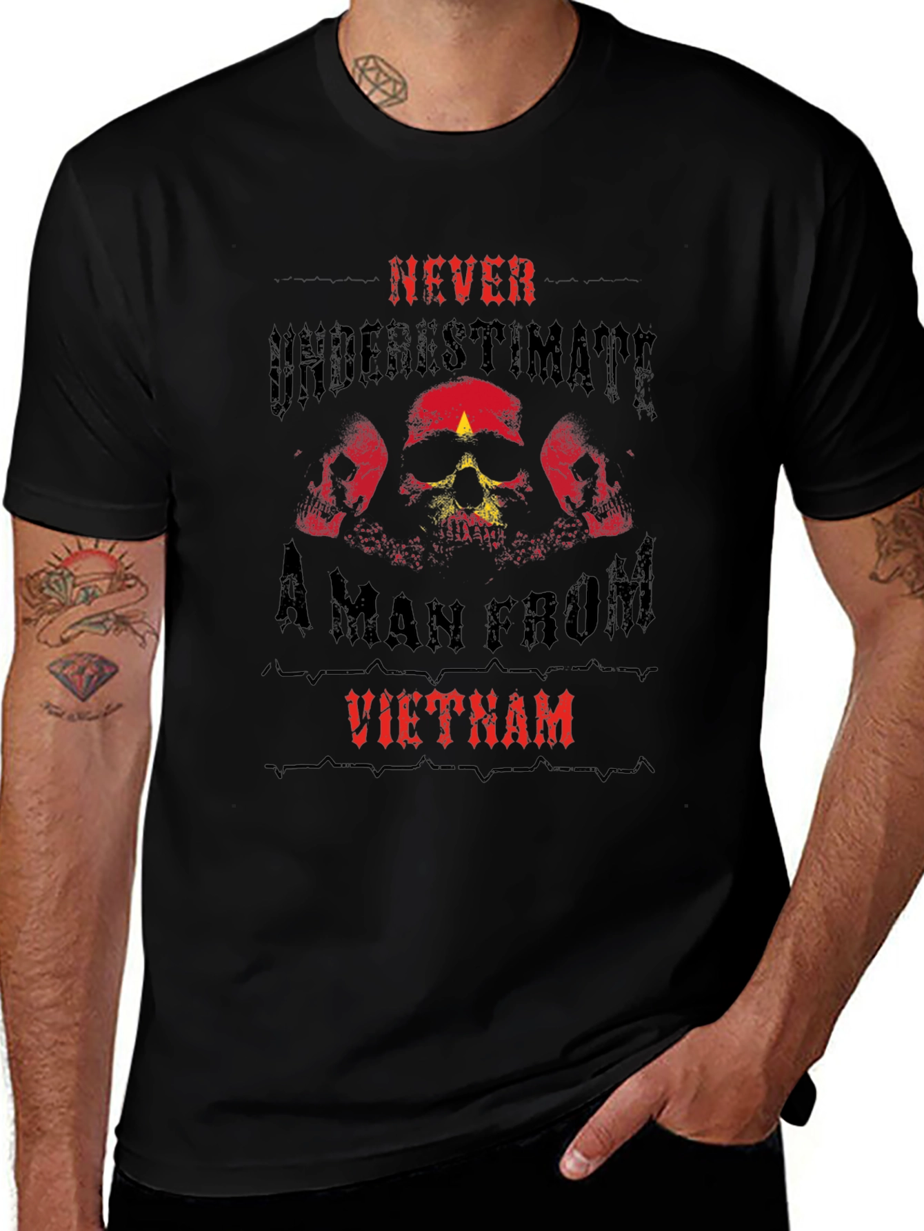 Never Underestimate A Man From Vietnam T-Shirt